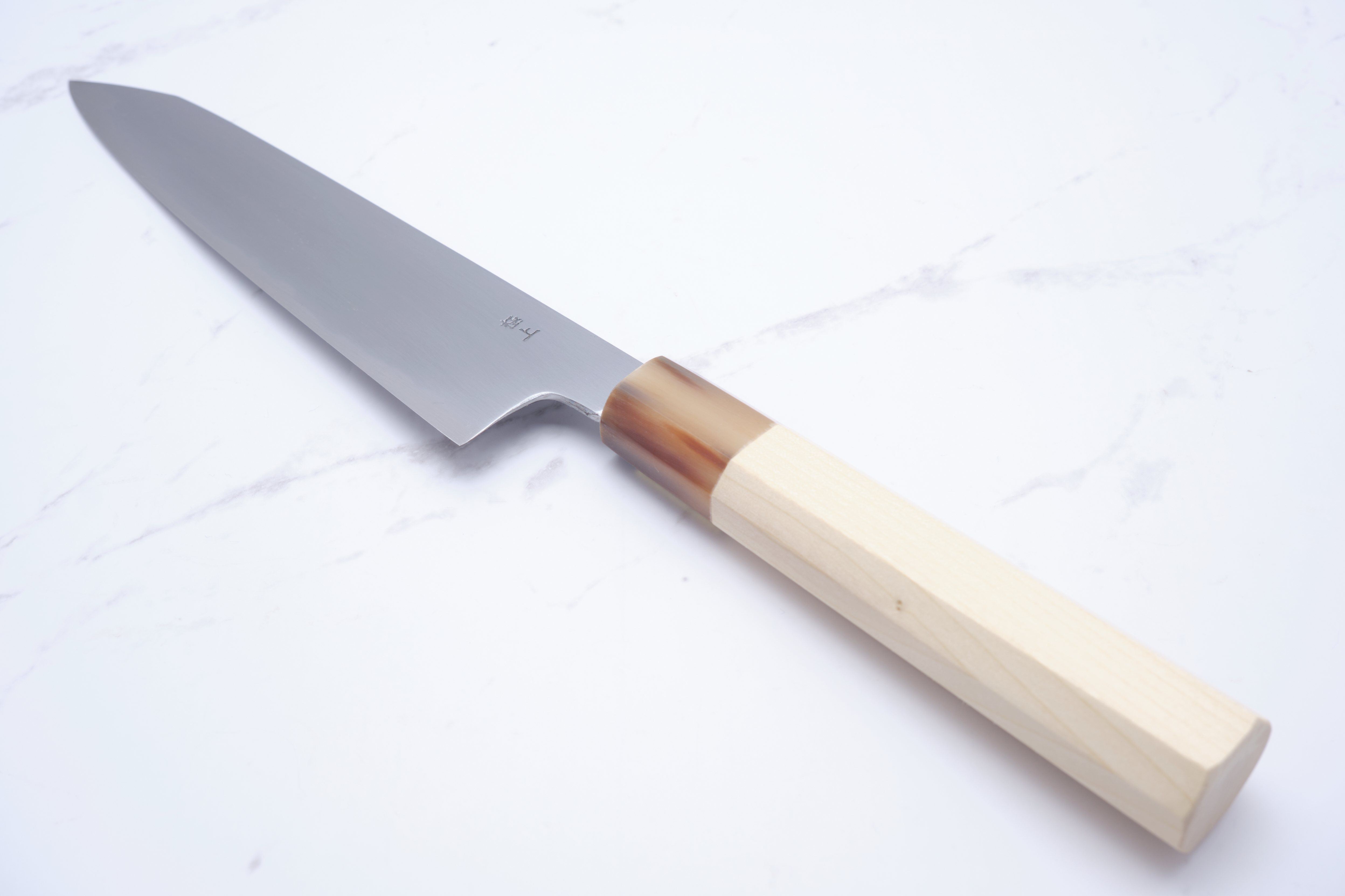 Shigehiro Kasahara 210 mm K-Tip Gyuto Weiß-2