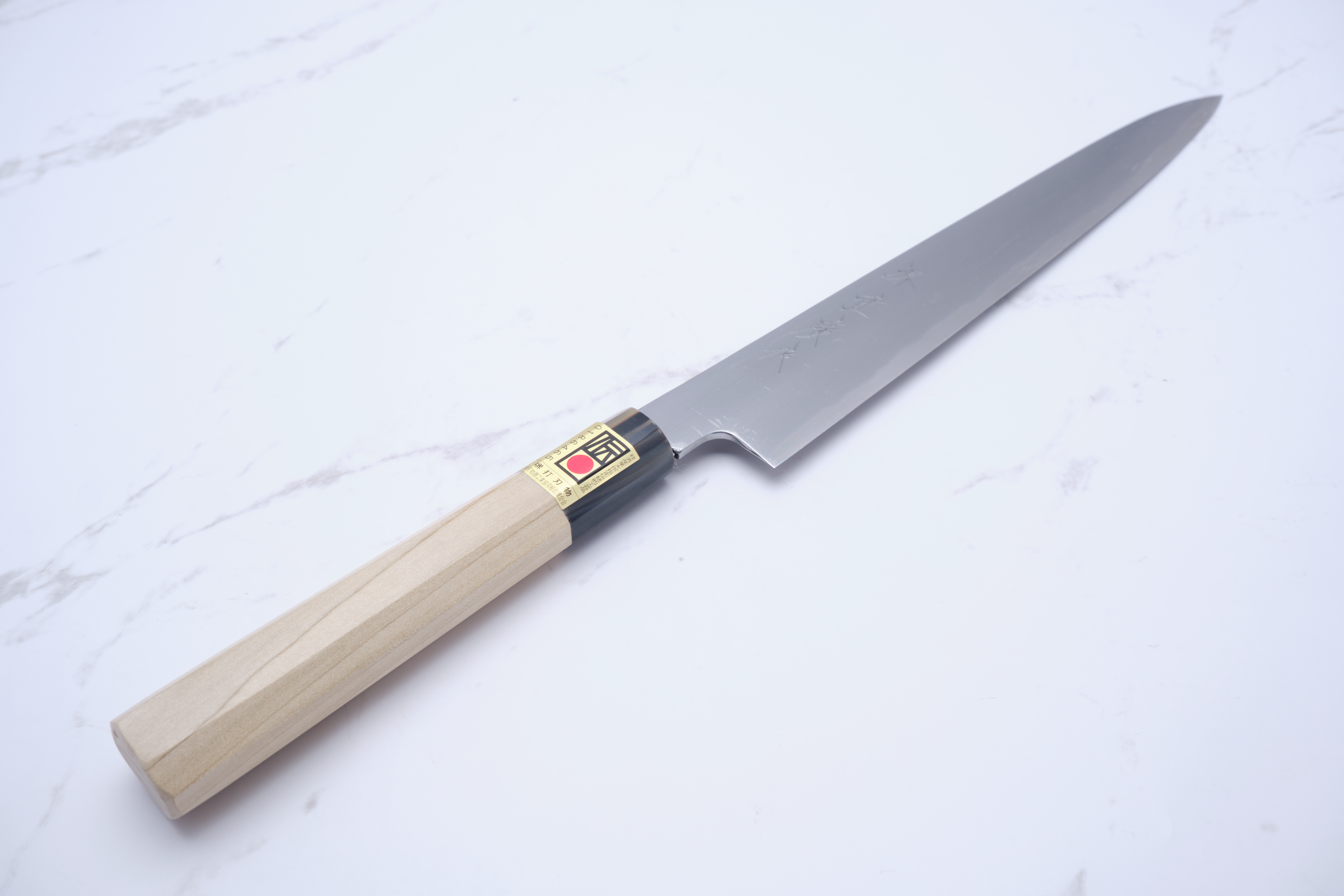 Shigehiro Kasahara 240mm Sujihiki White-2