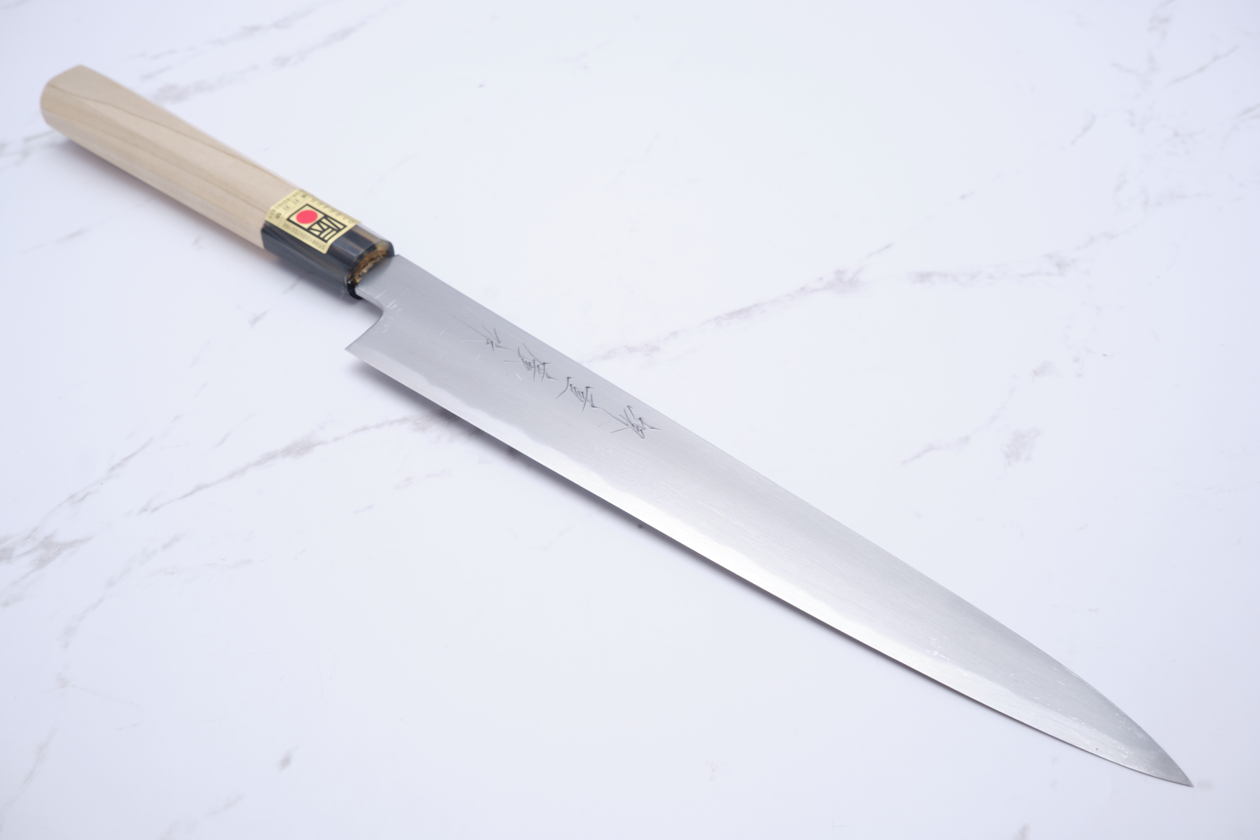 Shigehiro Kasahara 240mm Sujihiki White-2