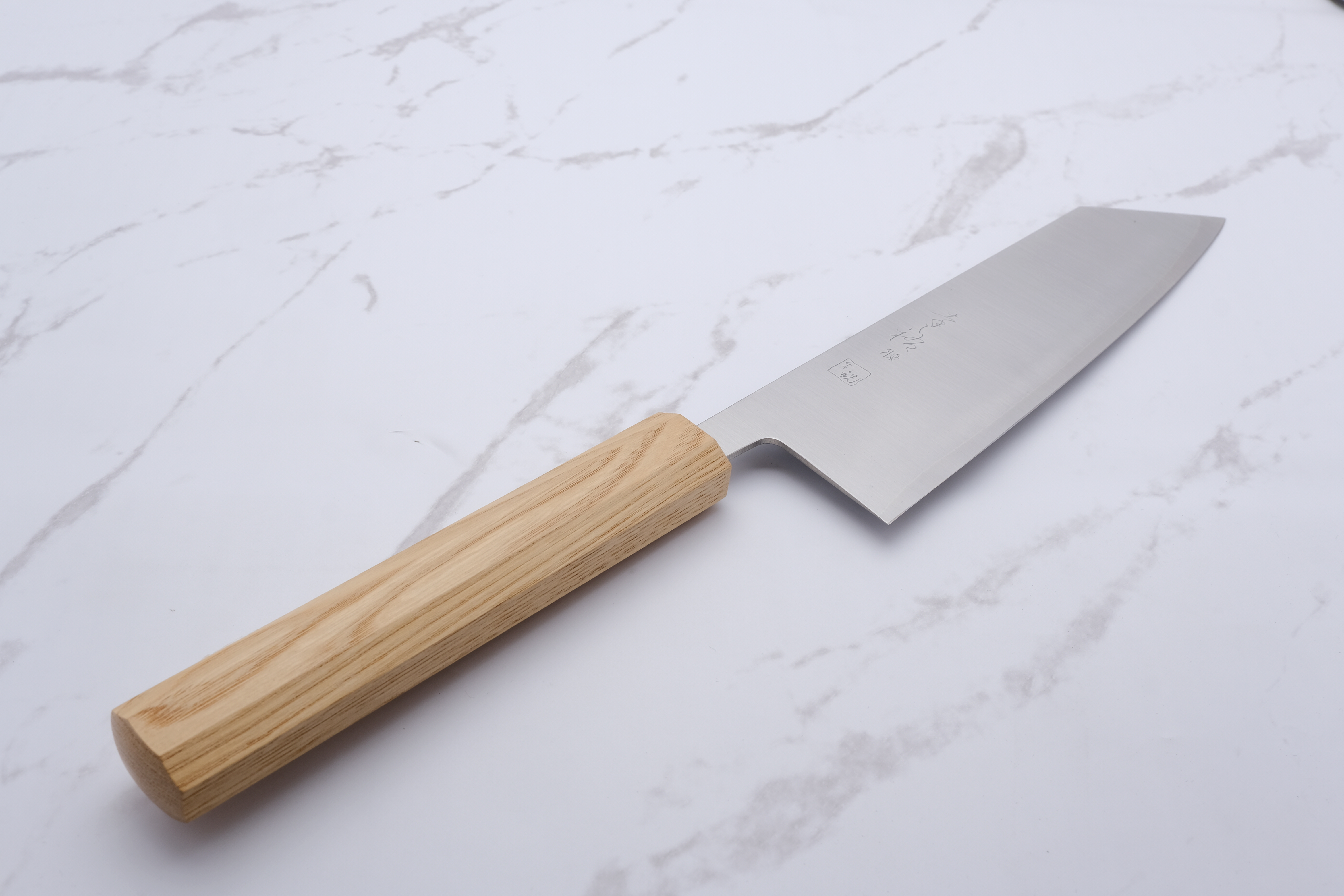 Konosuke GS+ 210mm K-Tip Gyuto - Khii Chestnut - Wood Saya