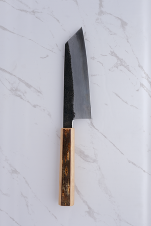 HADO Sumi 180mm Bunka Blue #1 Damaskus