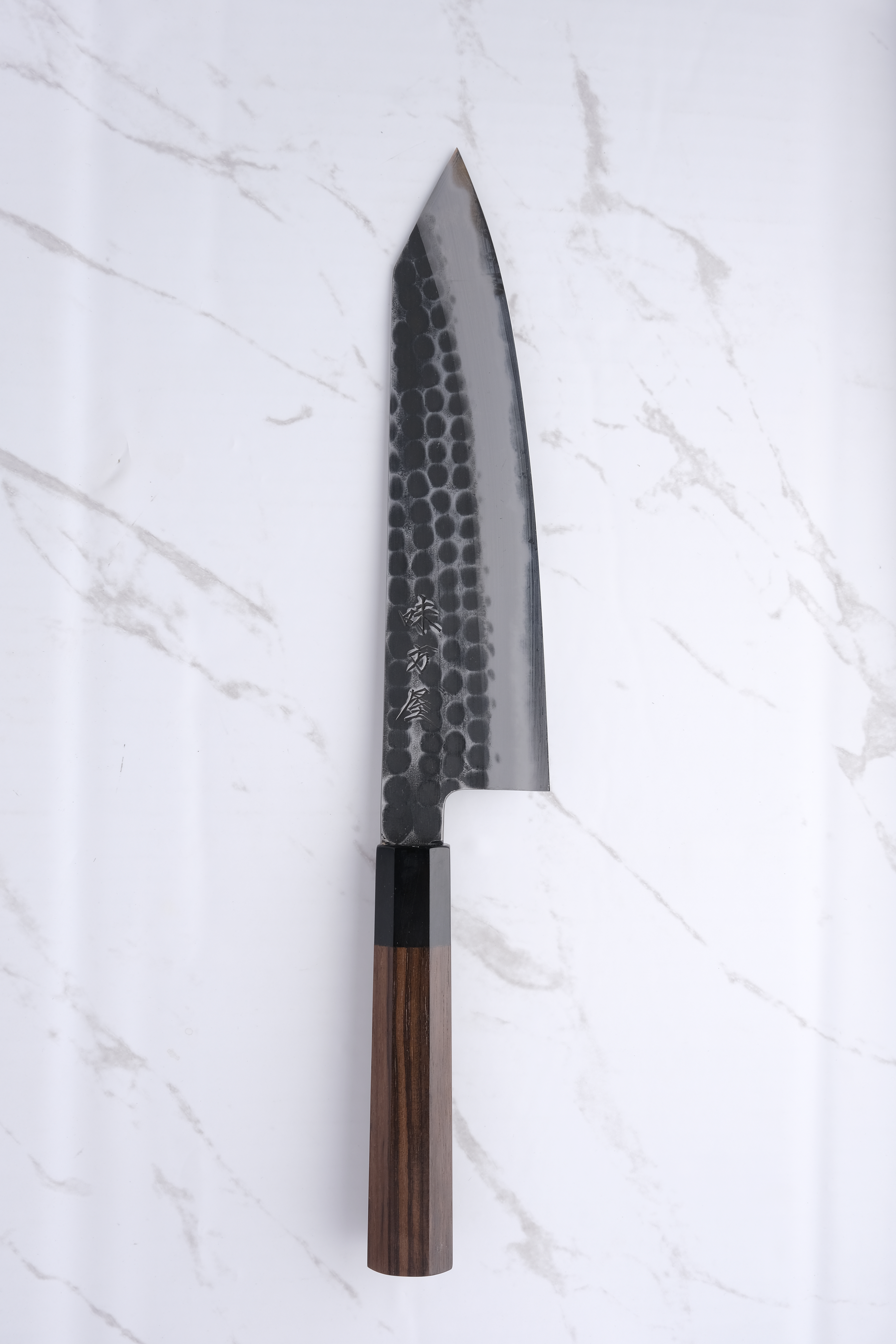 Mutsumi Hinoura Ajikataya 210 mm Kiritsuke Gyuto - Shirogami #2