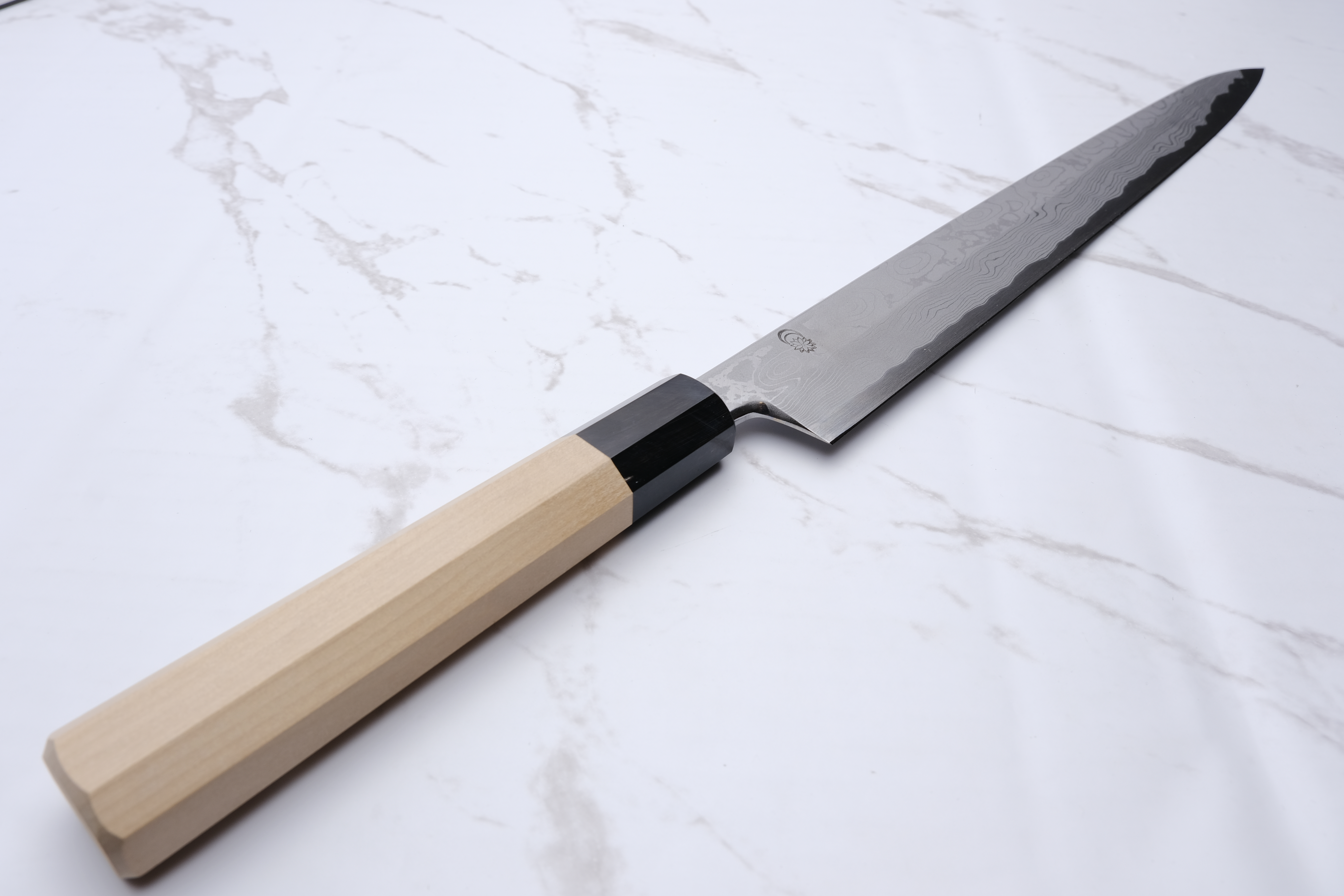 Sakai Kikumori Kikuzuki Uzu 300mm. Yanagiba – Blau#1