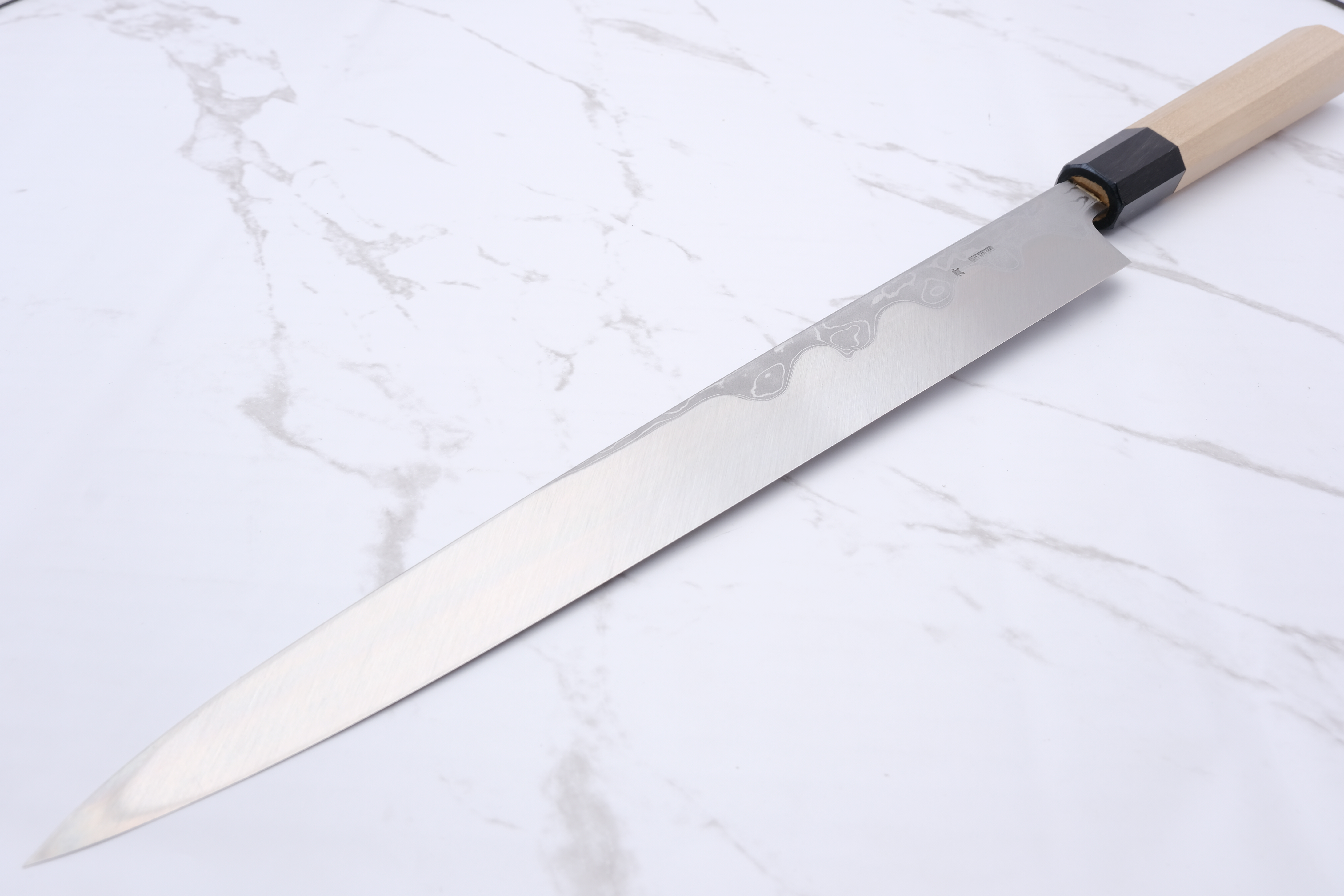 Sakai Kikumori Kikuzuki Uzu 300mm. Yanagiba – Blau#1