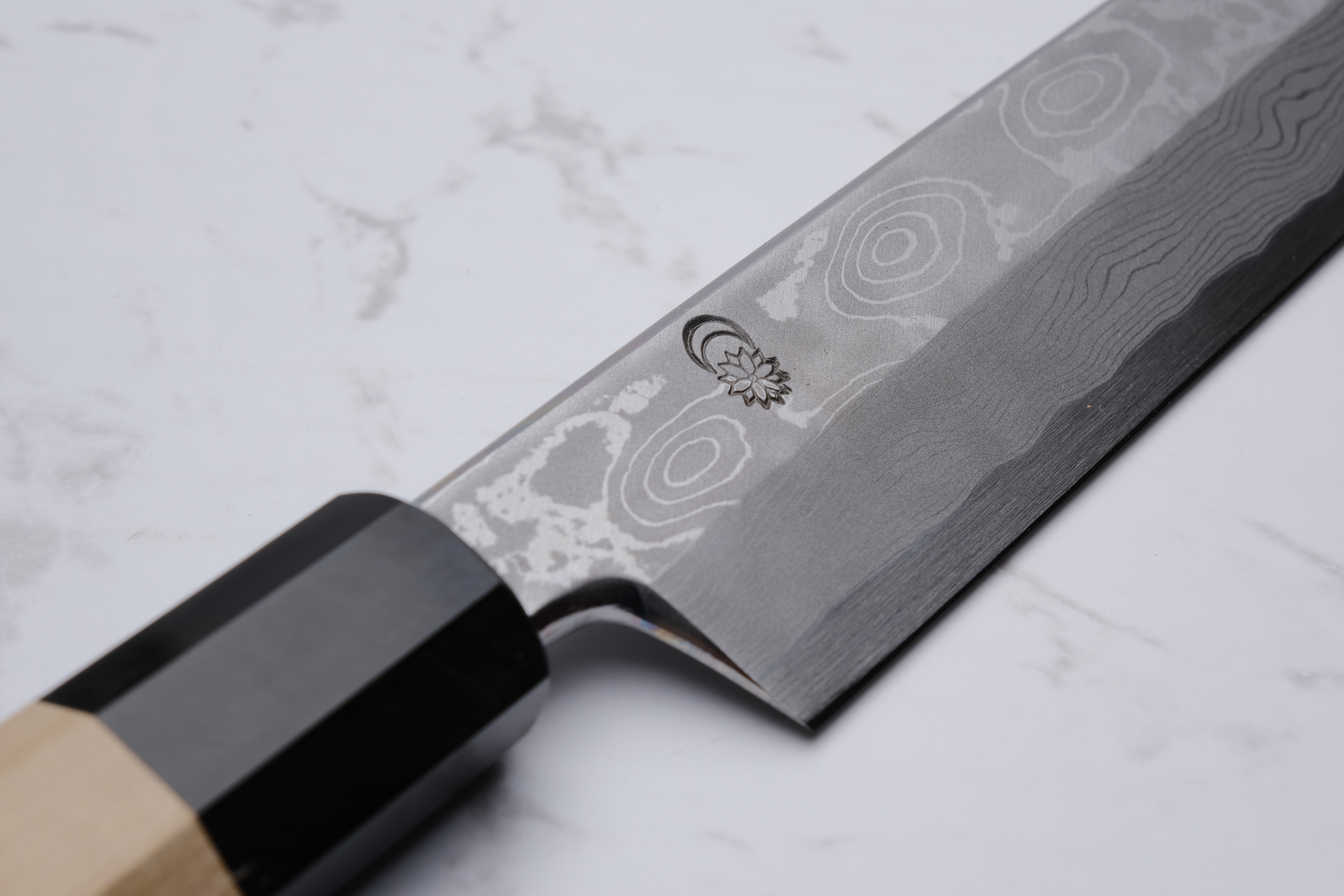 Sakai Kikumori Kikuzuki Uzu 300mm. Yanagiba – Blau#1