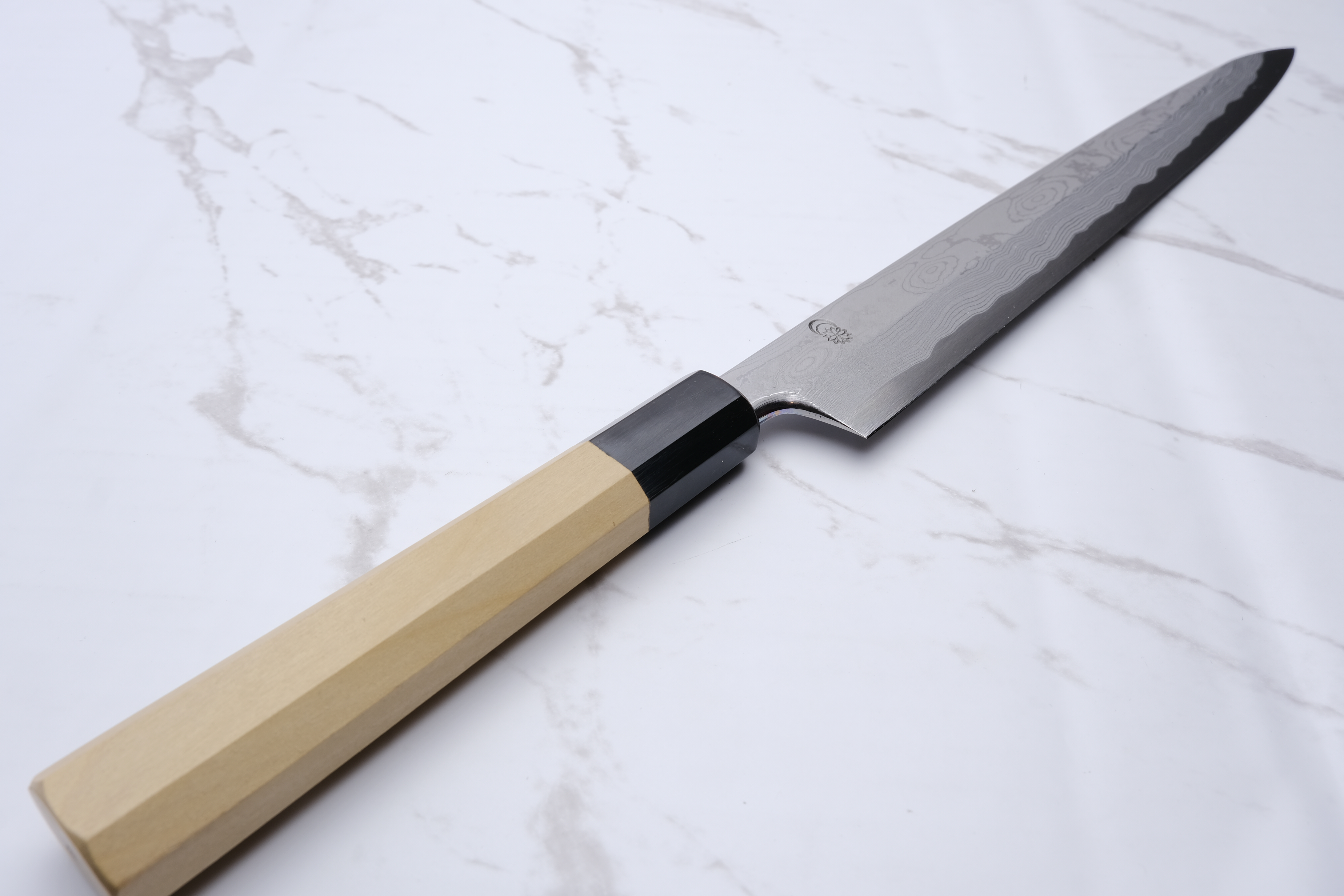 Sakai Kikumori Kikuzuki Uzu 270mm. Yanagiba – Blau#1