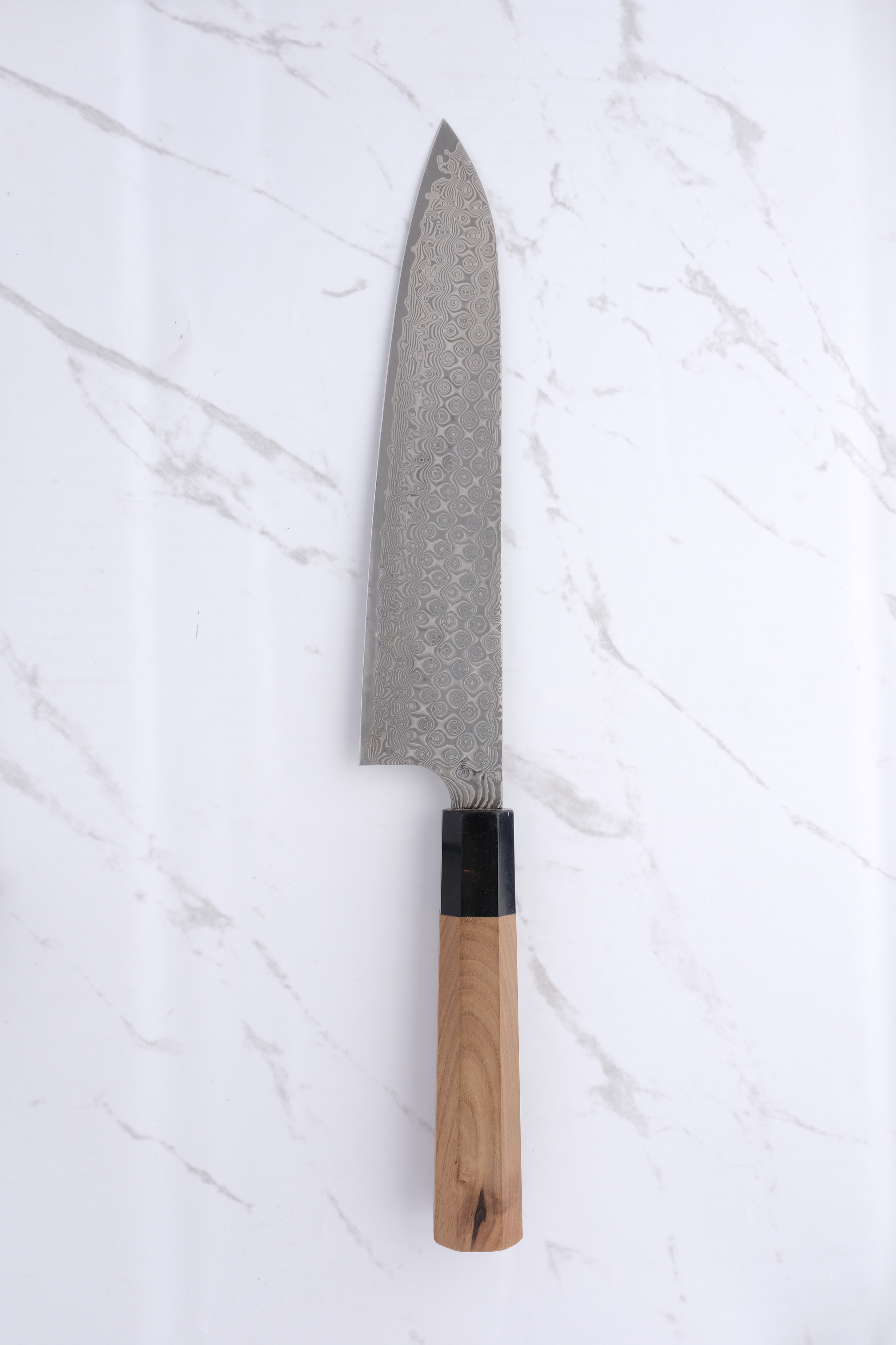 Nigara Kurozome SG2 240mm Gyuto Walnut