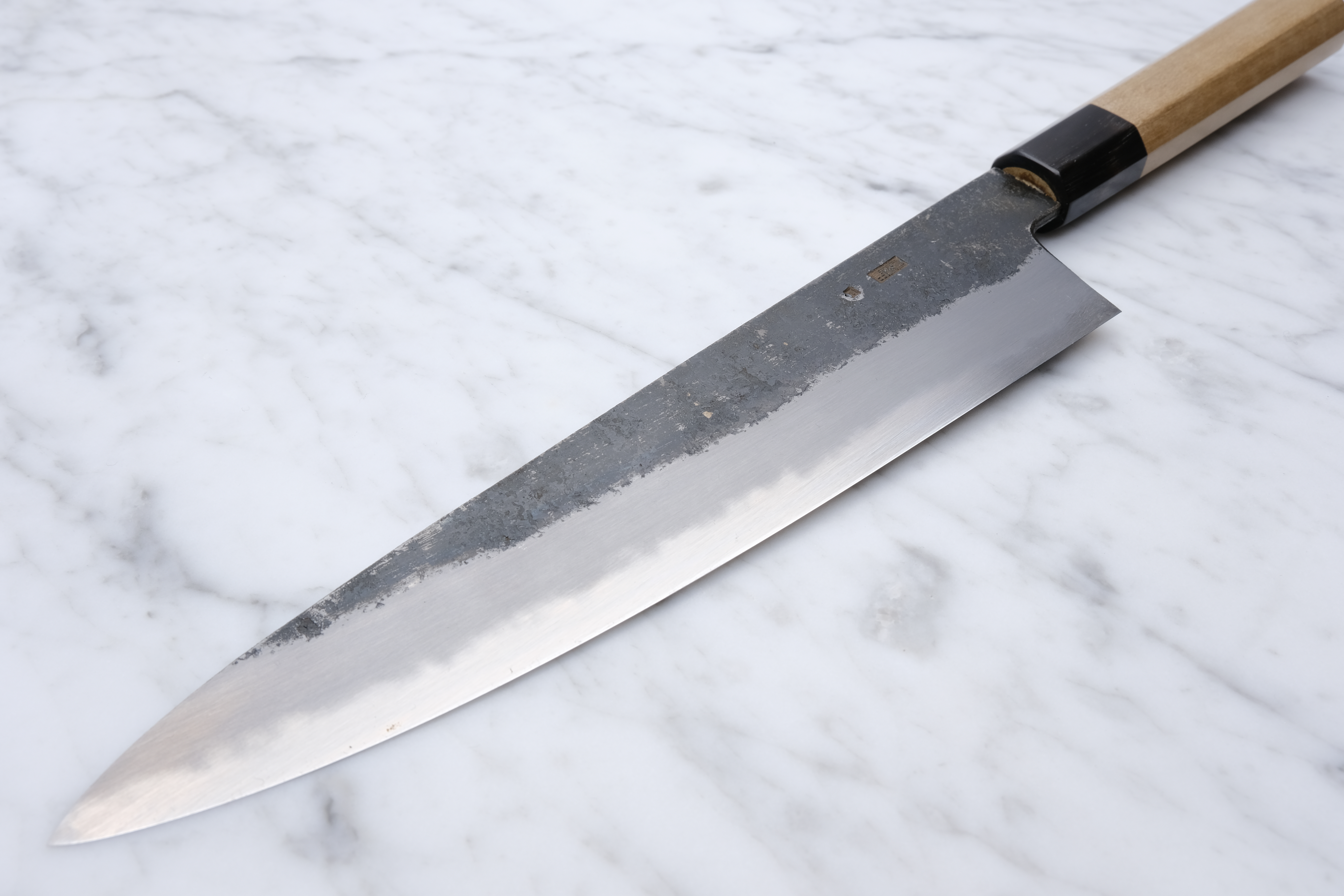 Sakai Kikumori Kikuzuki KU Weiß 2 Gyuto 240mm.