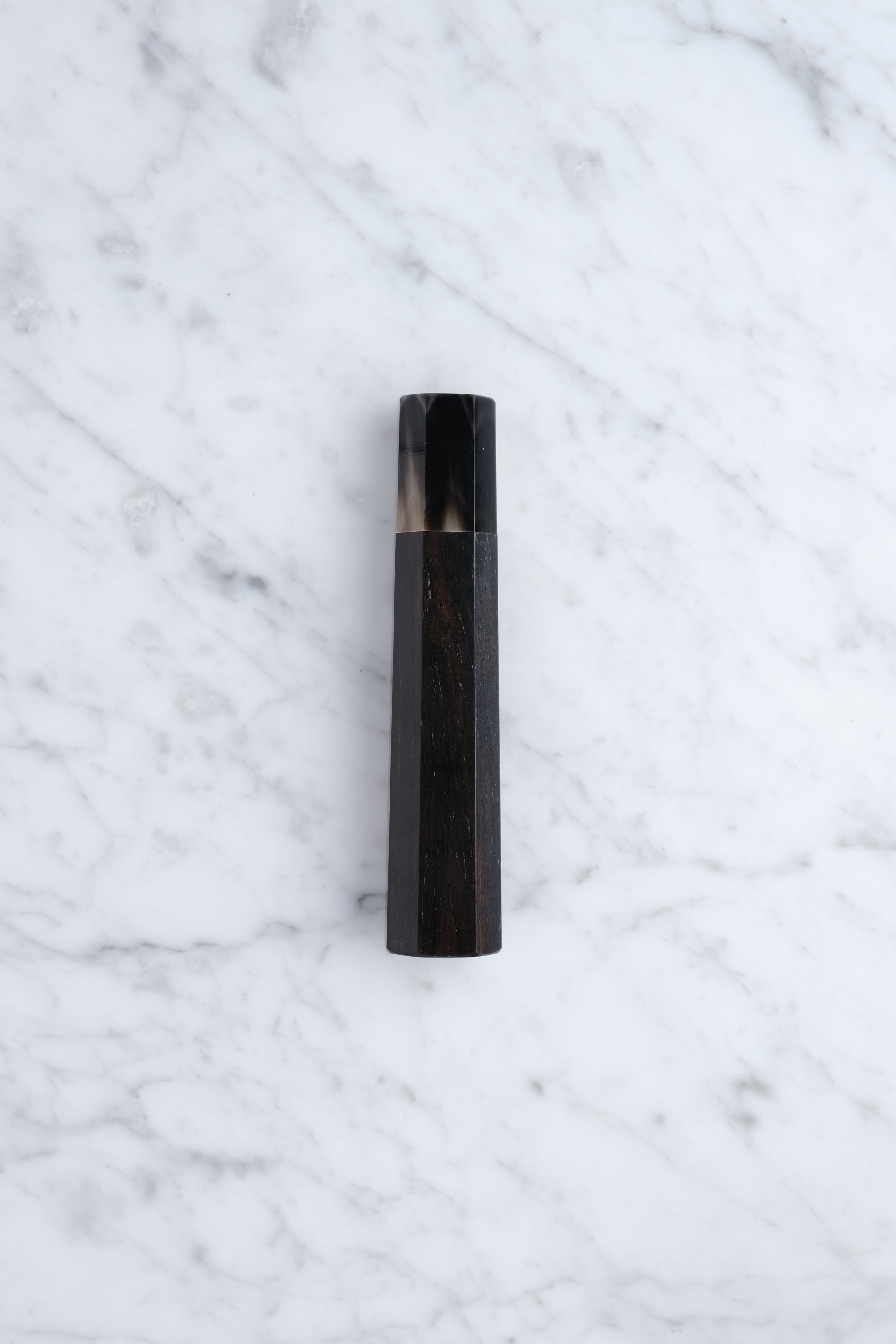WA Stock In Ebony W. Buffalo Horn - Large