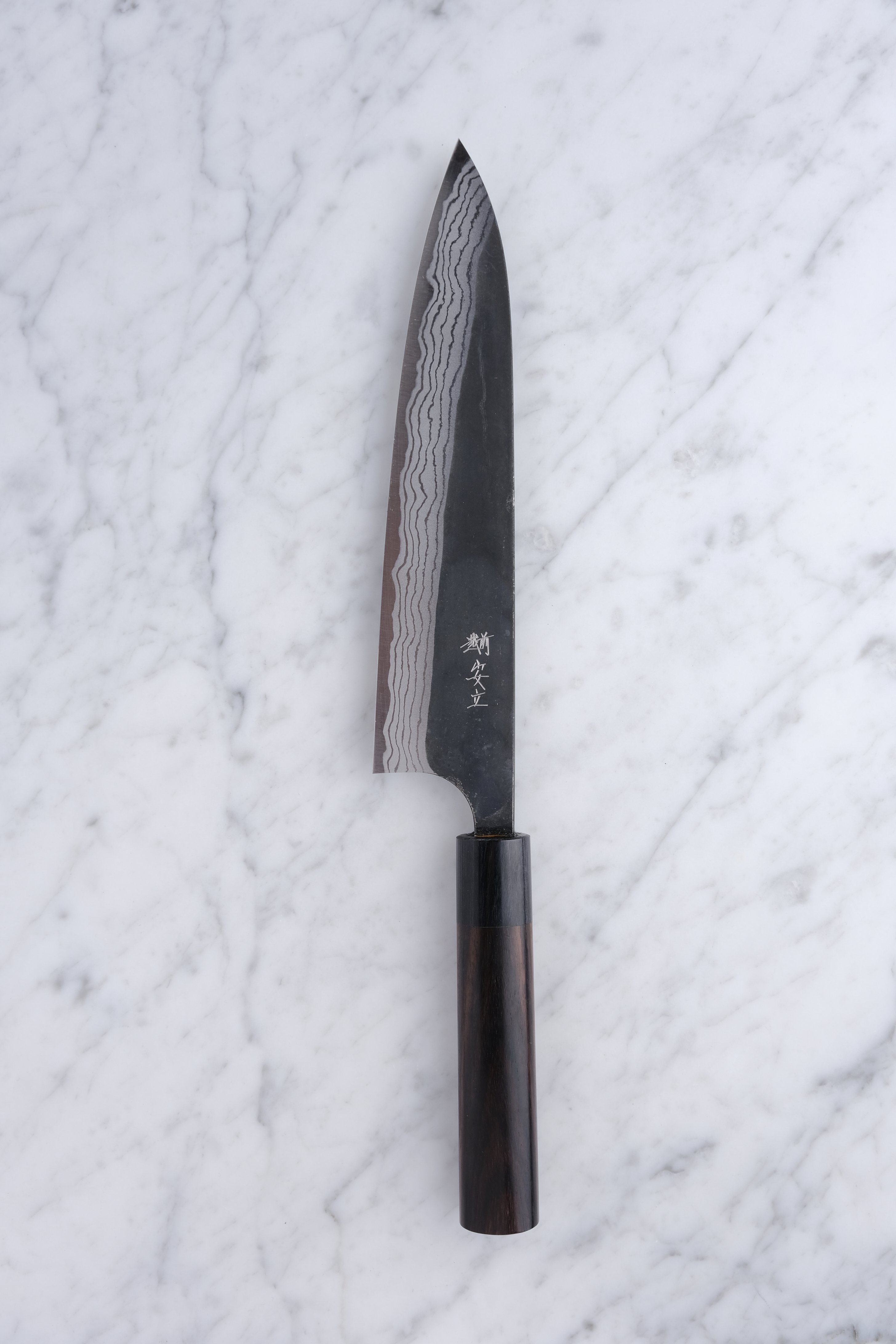 Anryu Kurouchi 210mm Gyuto Shirogami #2