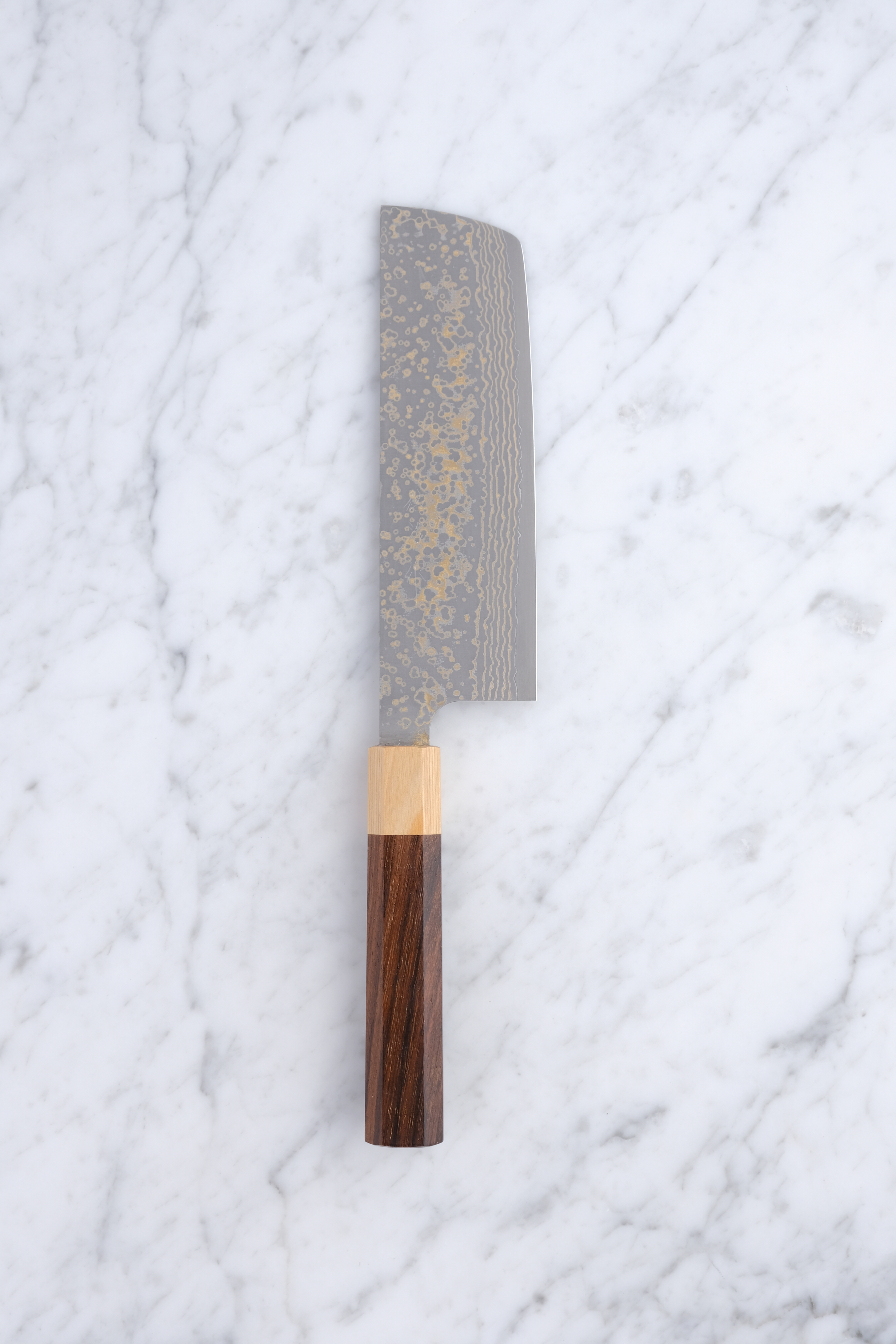 Takeshi Saji 165 mm Nakiri VG-10 Gold