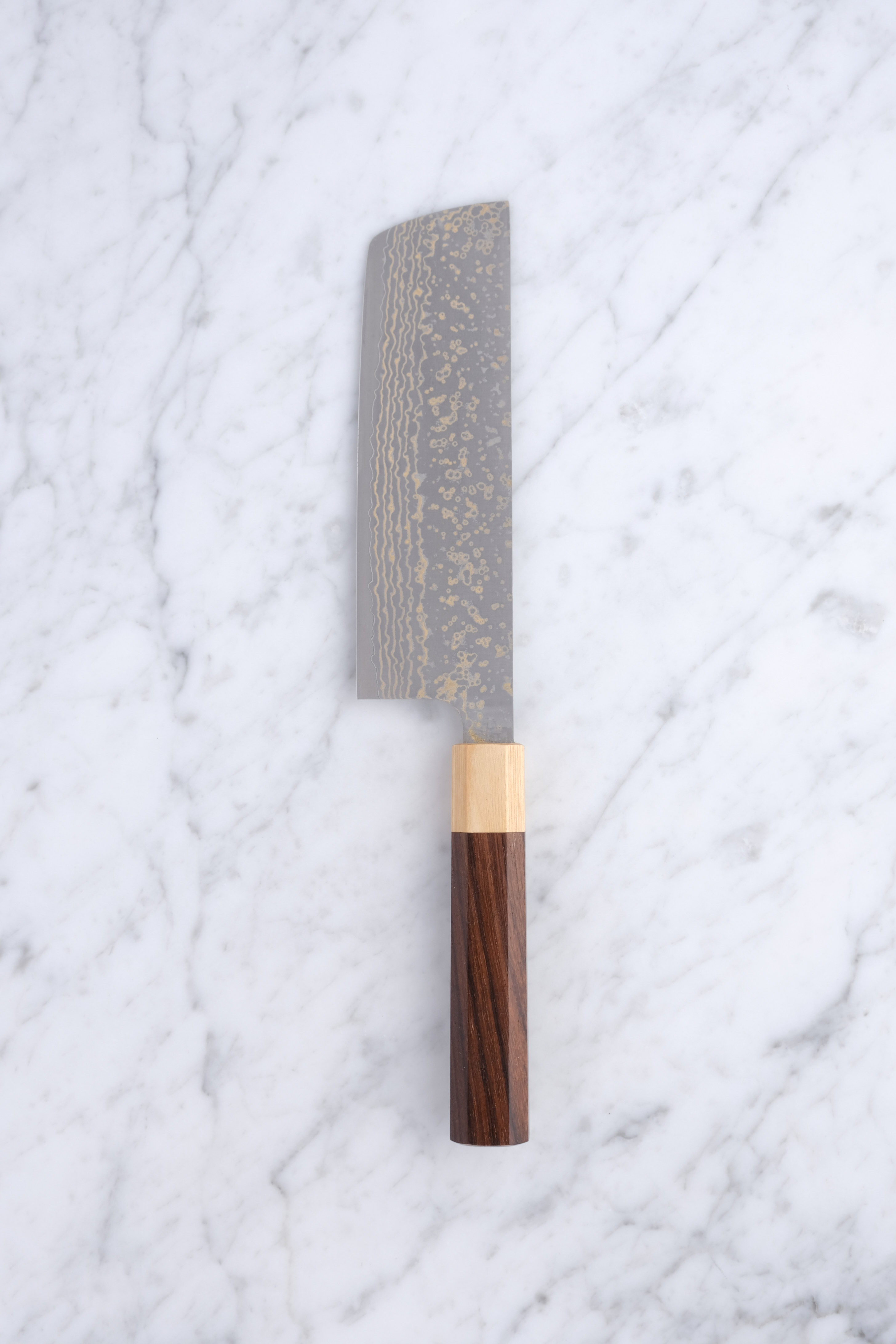 Takeshi Saji 165 mm Nakiri VG-10 Gold