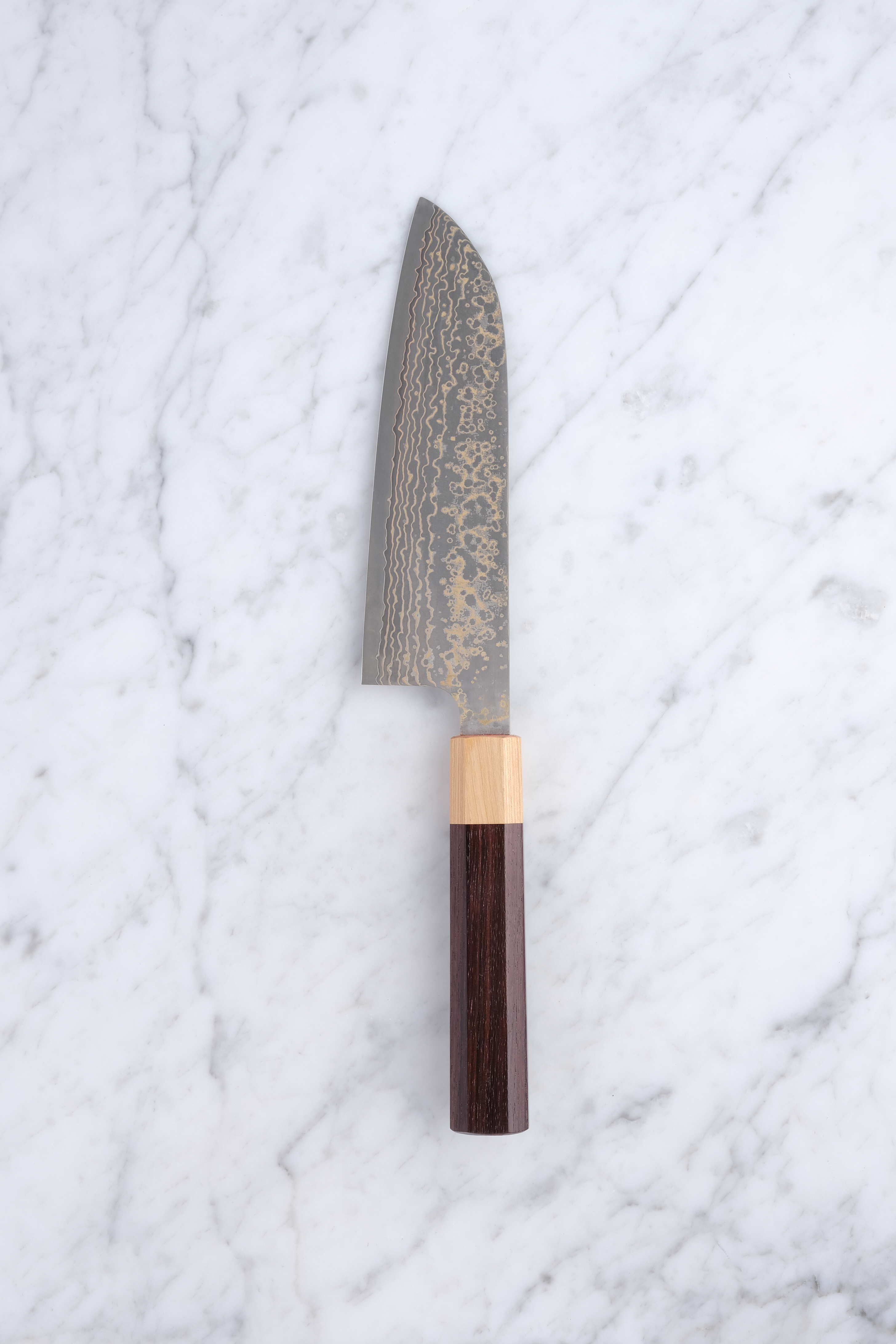 Takeshi Saji 165 mm Santoku VG-10 Gold