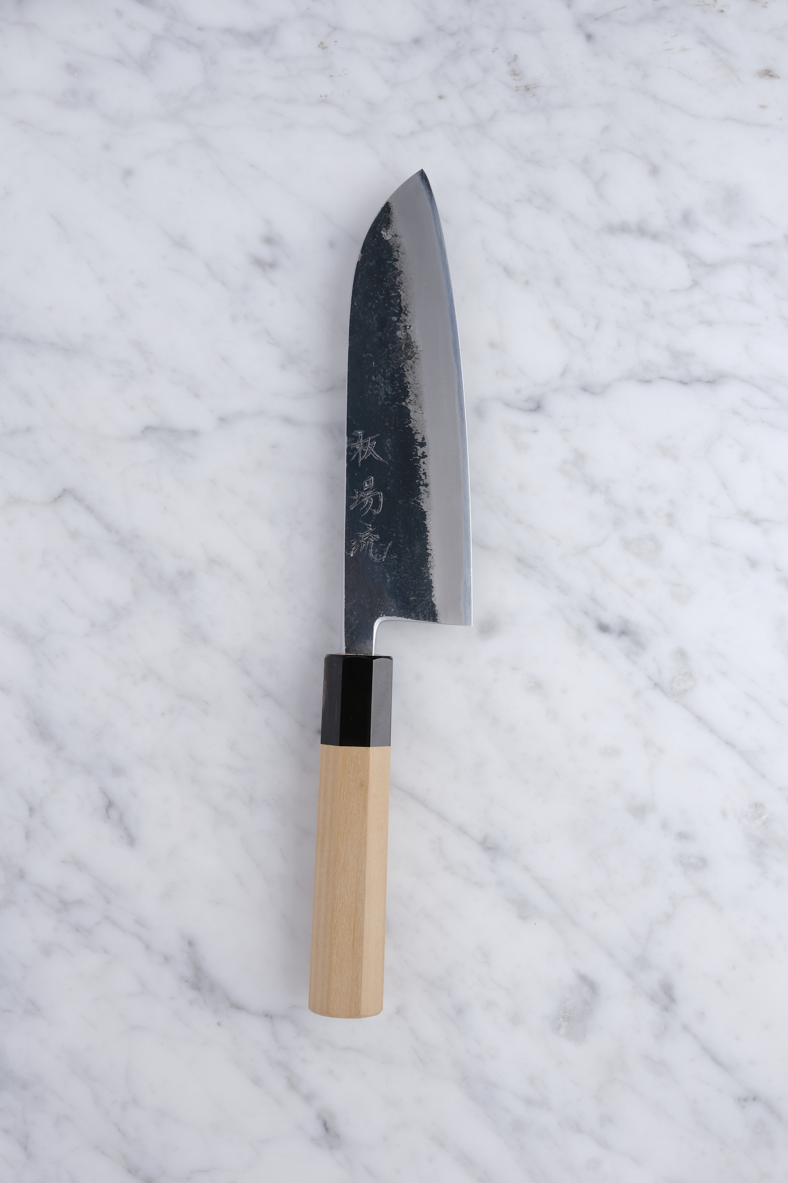 Itabaryu Santoku 165mm Weiß 2