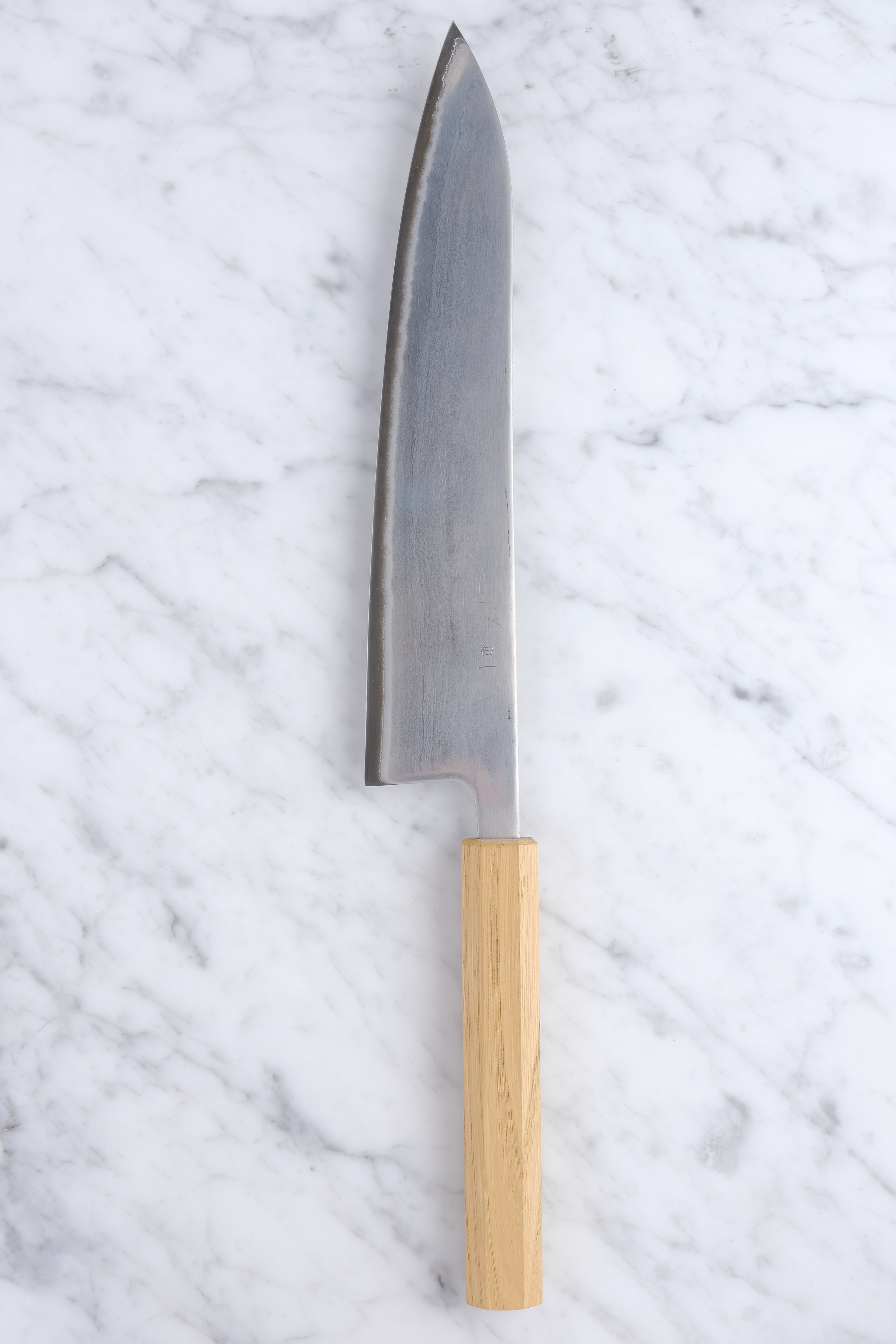 Foodgear Hamono 240 mm Weiß #1 Gyuto – Khii-Kastanie
