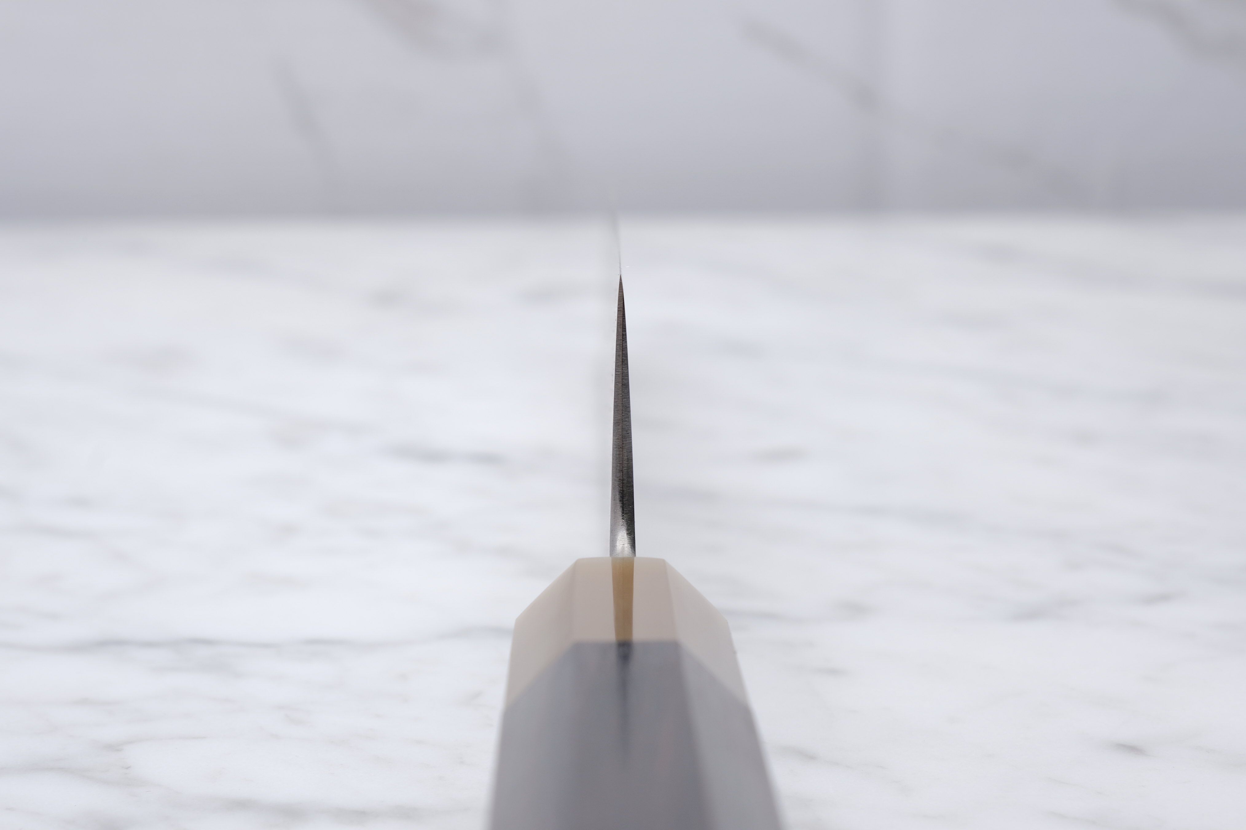 Yoshikazu Tanaka 240mm Kiritsuke Gyuto White-1 - Ebony