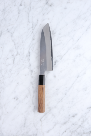 Hatsukokoro Shirahama White-2 - 180mm Santoku