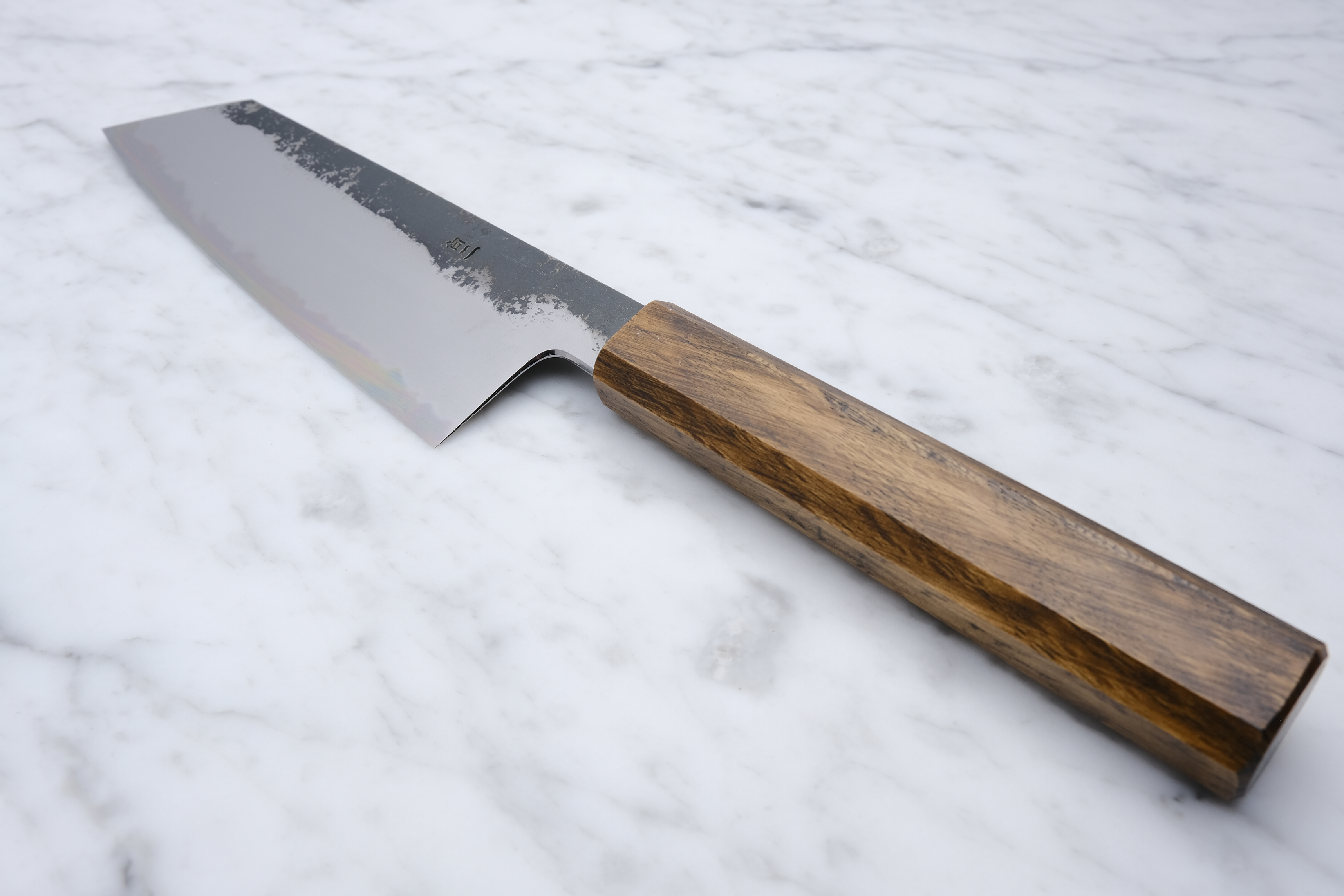 HADO Sumi 180 mm Bunka White #2 - Black Oak