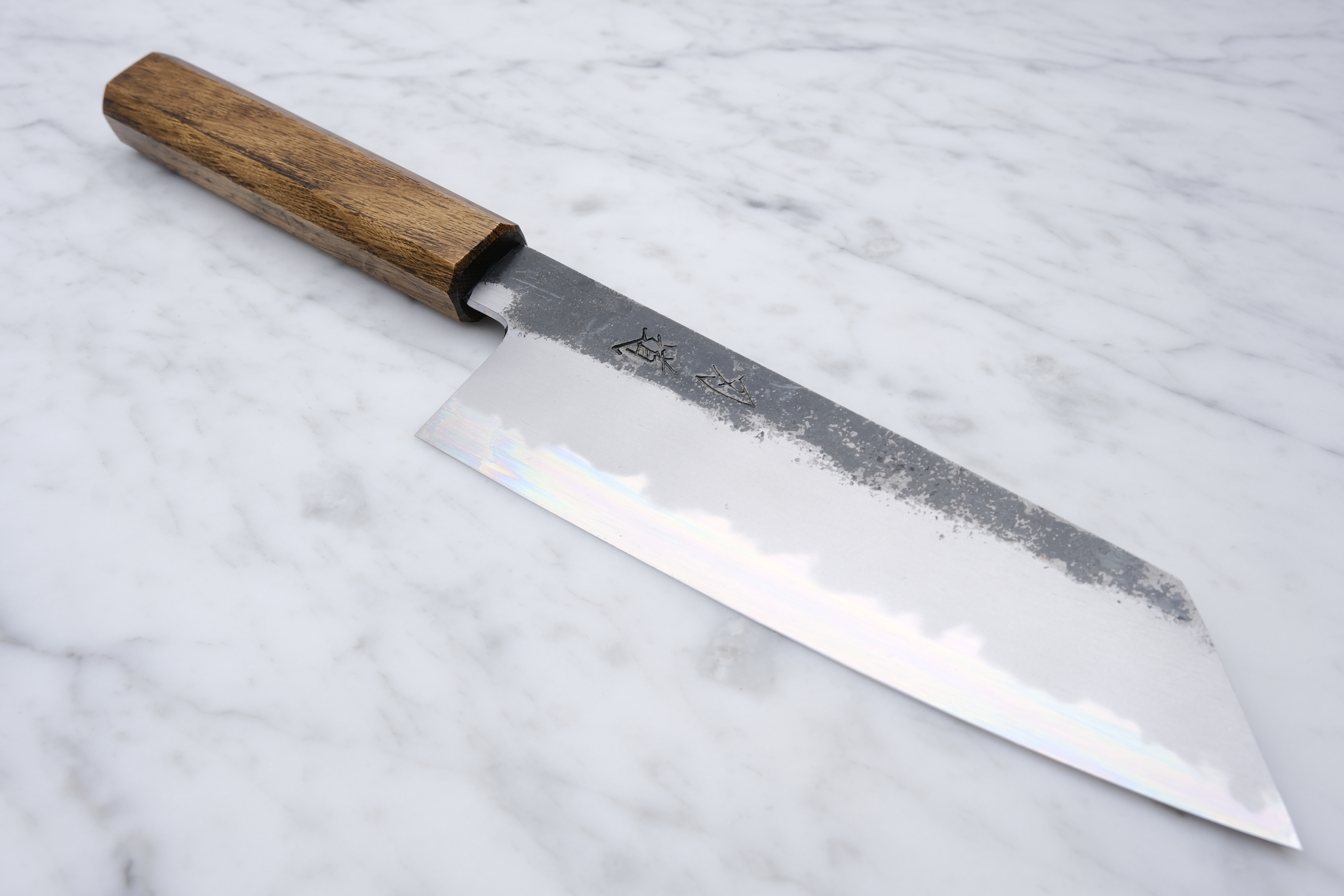 HADO Sumi 180 mm Bunka White #2 - Black Oak