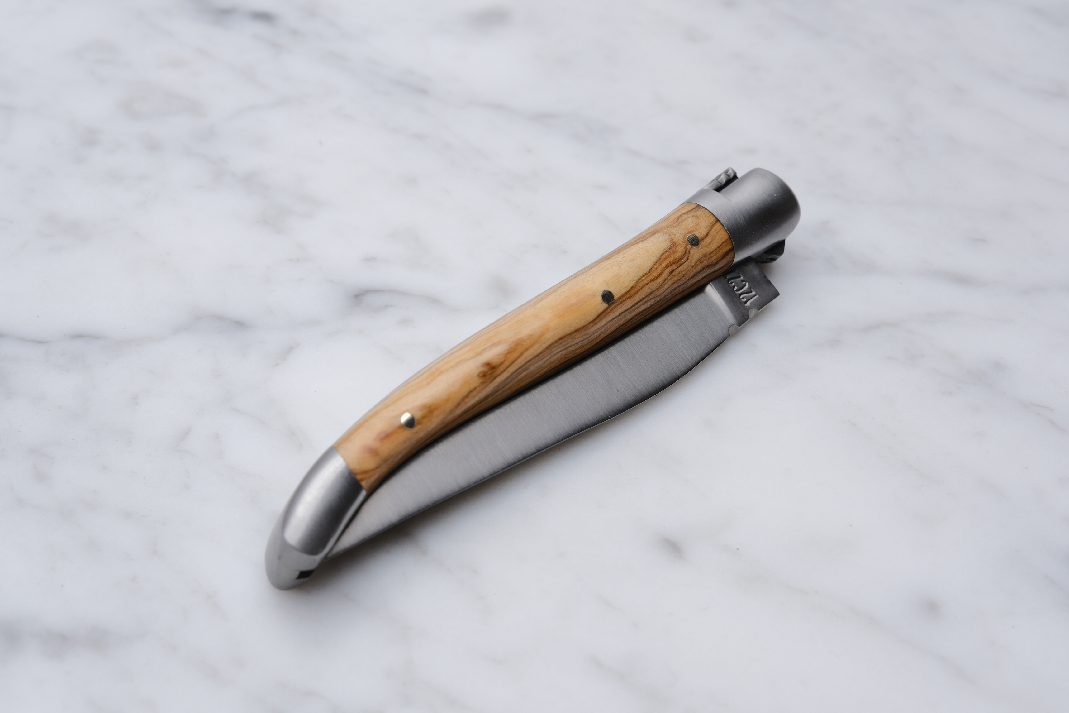 Laguiole Folding Knife 9cm - Olive