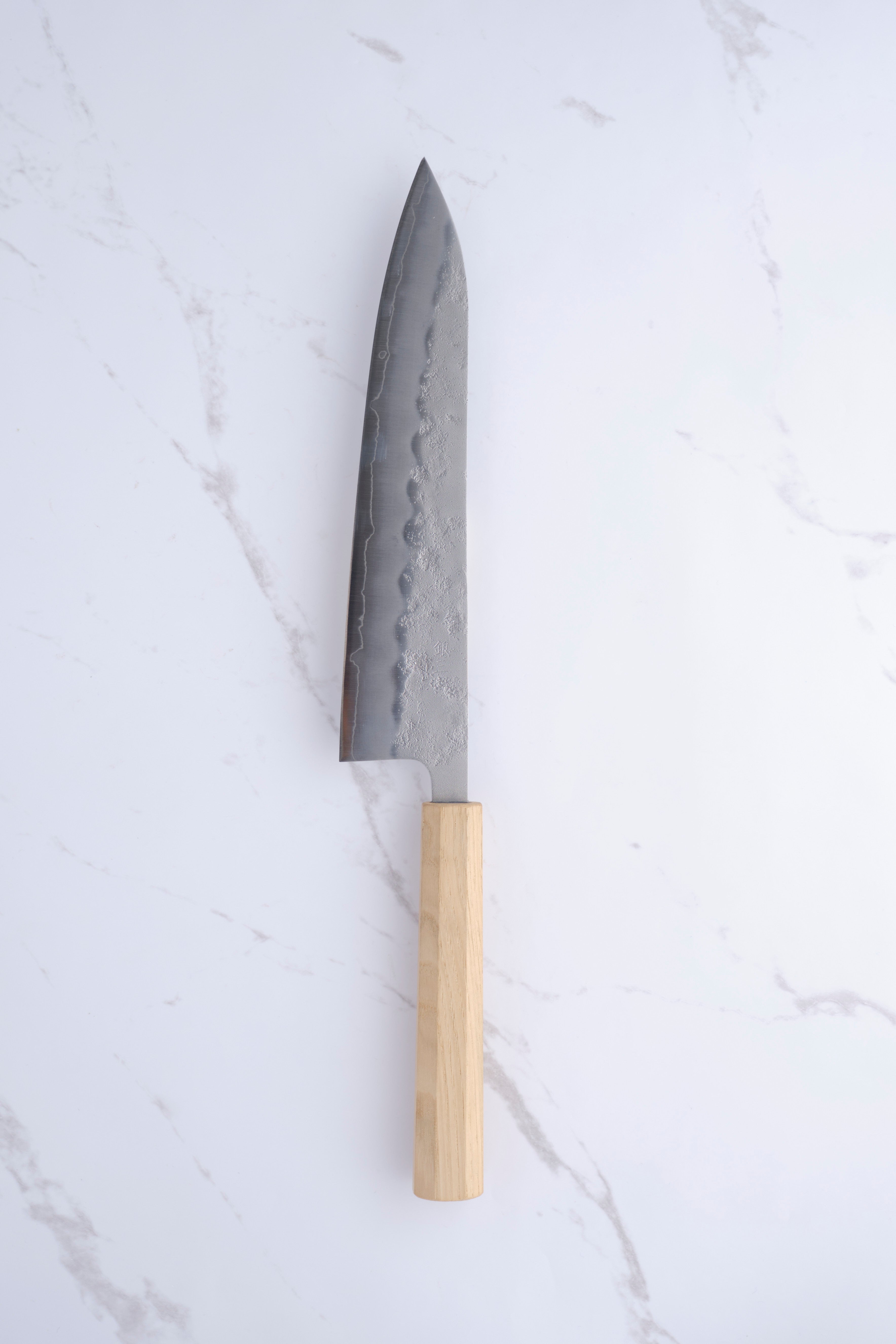 Foodgear Hamono Gyuto 210mm Gin3 - Kastanie