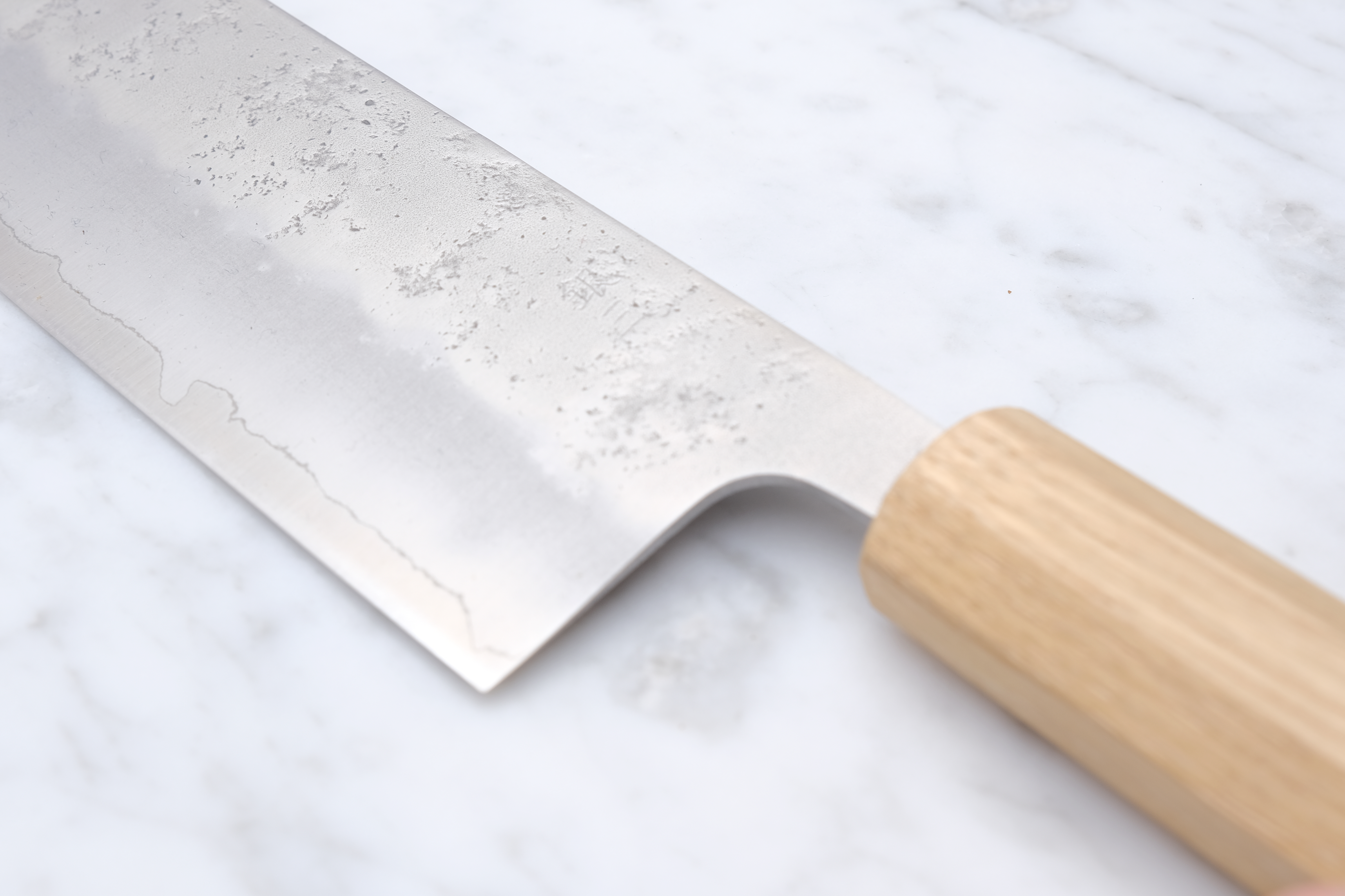 Foodgear Hamono Nakiri 165mm Gin3 - Kastanje