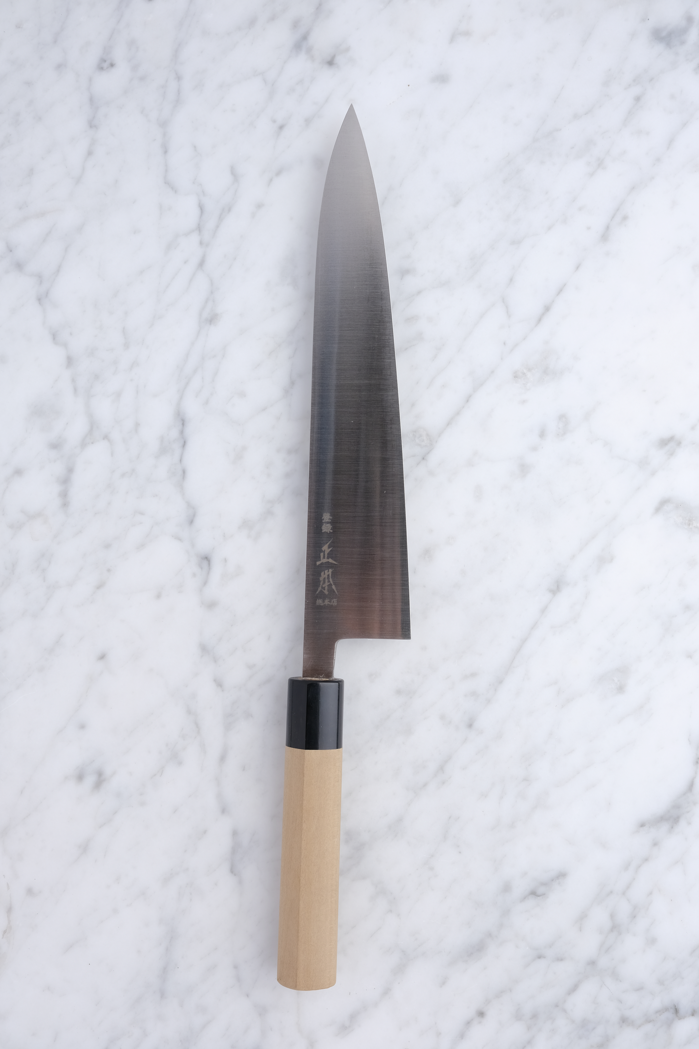 Masamoto Sohonten KS 240mm Gyuto - Shirogami 2