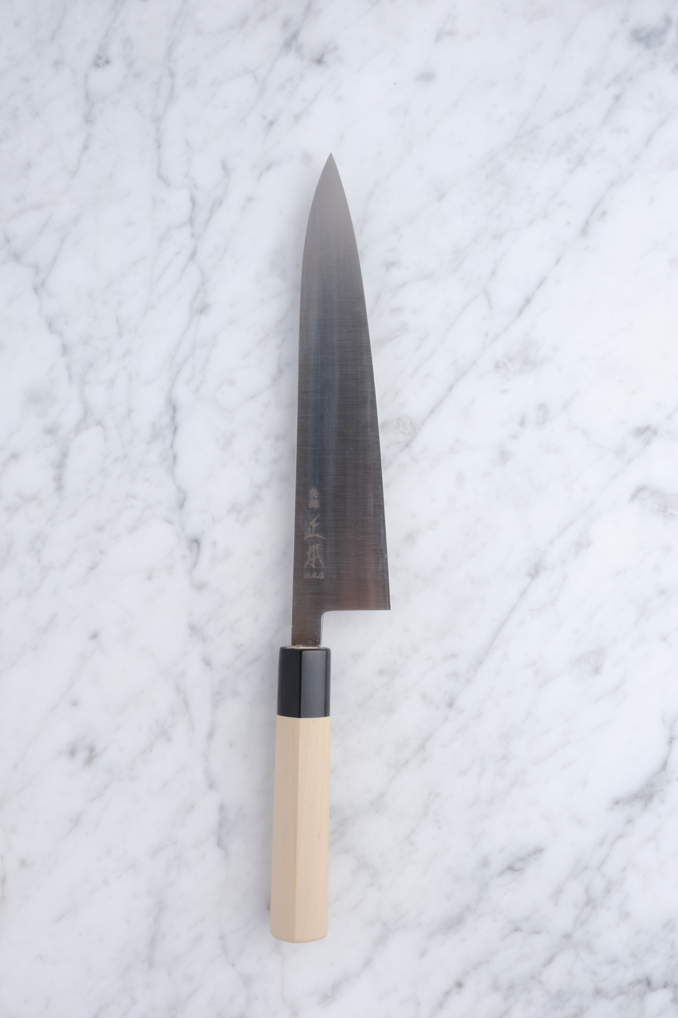 Masamoto Sohonten KS 210 mm Gyuto - Shirogami 2