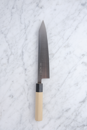 Masamoto Sohonten KS 210 mm Kiritsuke Gyuto - Shirogami 2