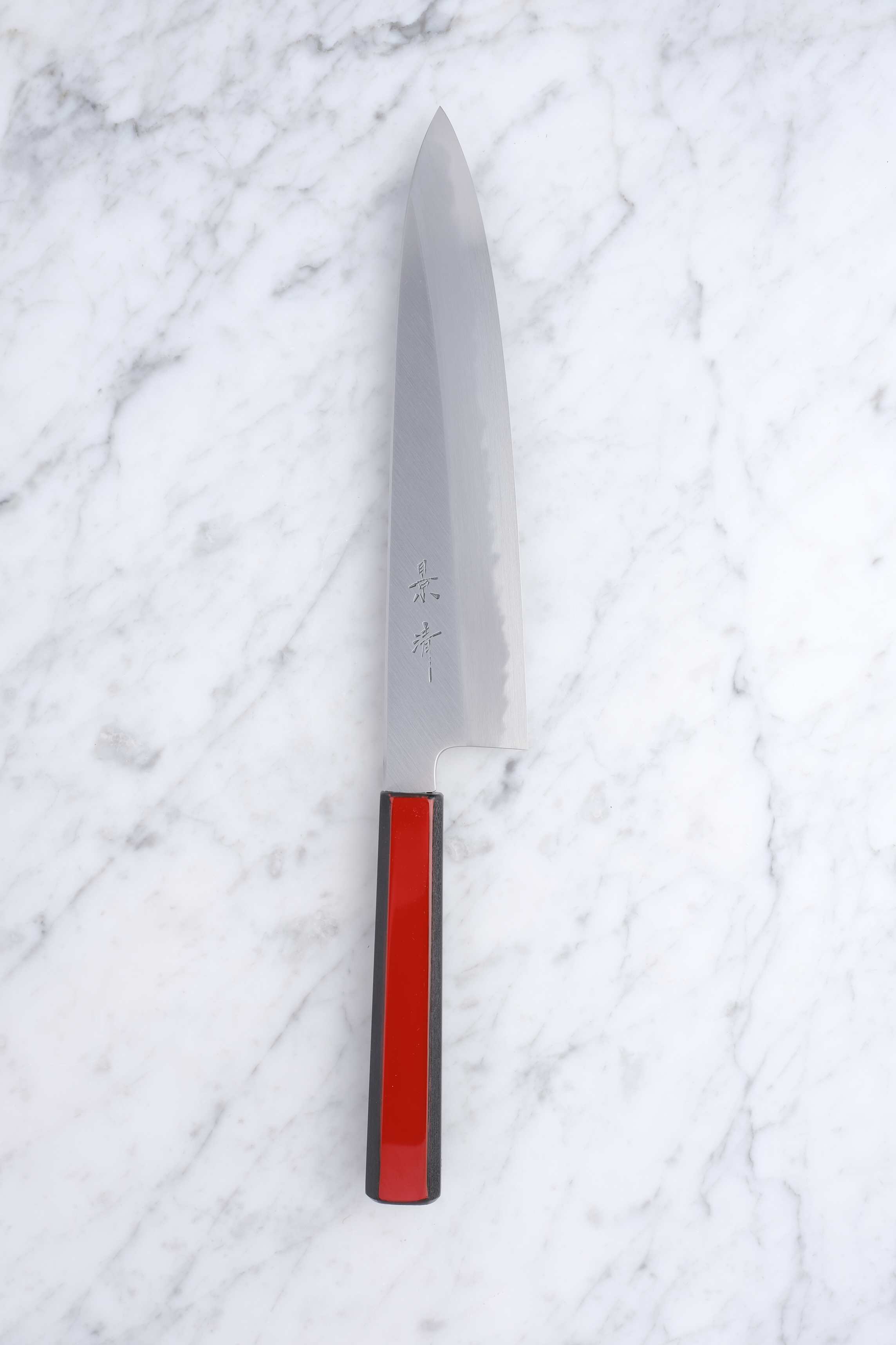 Kagekiyo – Weißer #1 240 mm Gyuto – Akaro-Griff