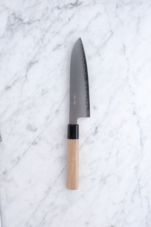 Kagekiyo - Chromax 180mm Santoku - Walnut Handle