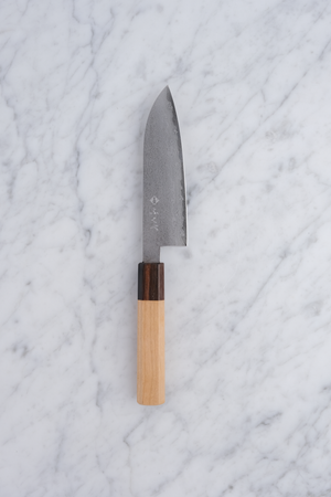 Fukube Kaji Damast VG-10 - 130 mm Santoku
