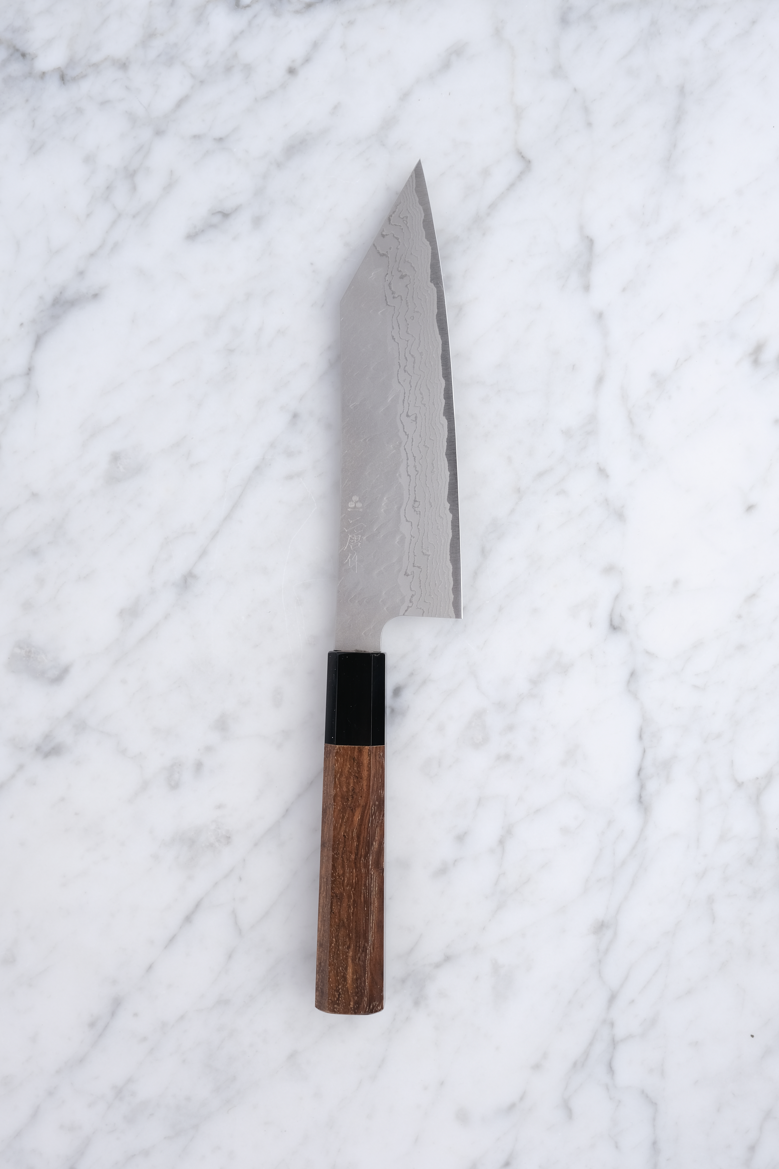 Nigara Hamono Migaki Damascus 180mm Bunka - VG10