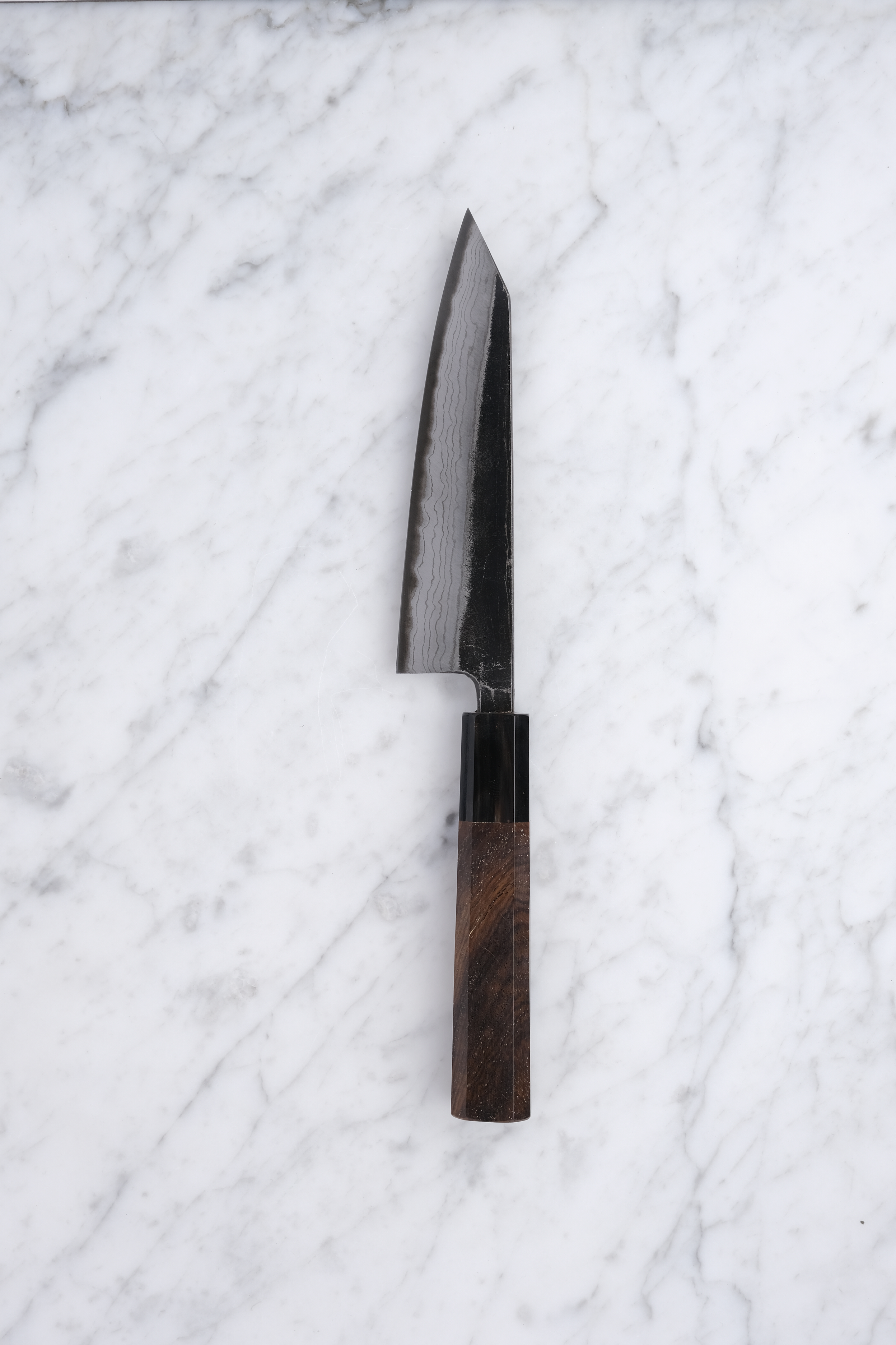 Hatsukokoro Kumokage 145mm Honesuki - Aogami 2