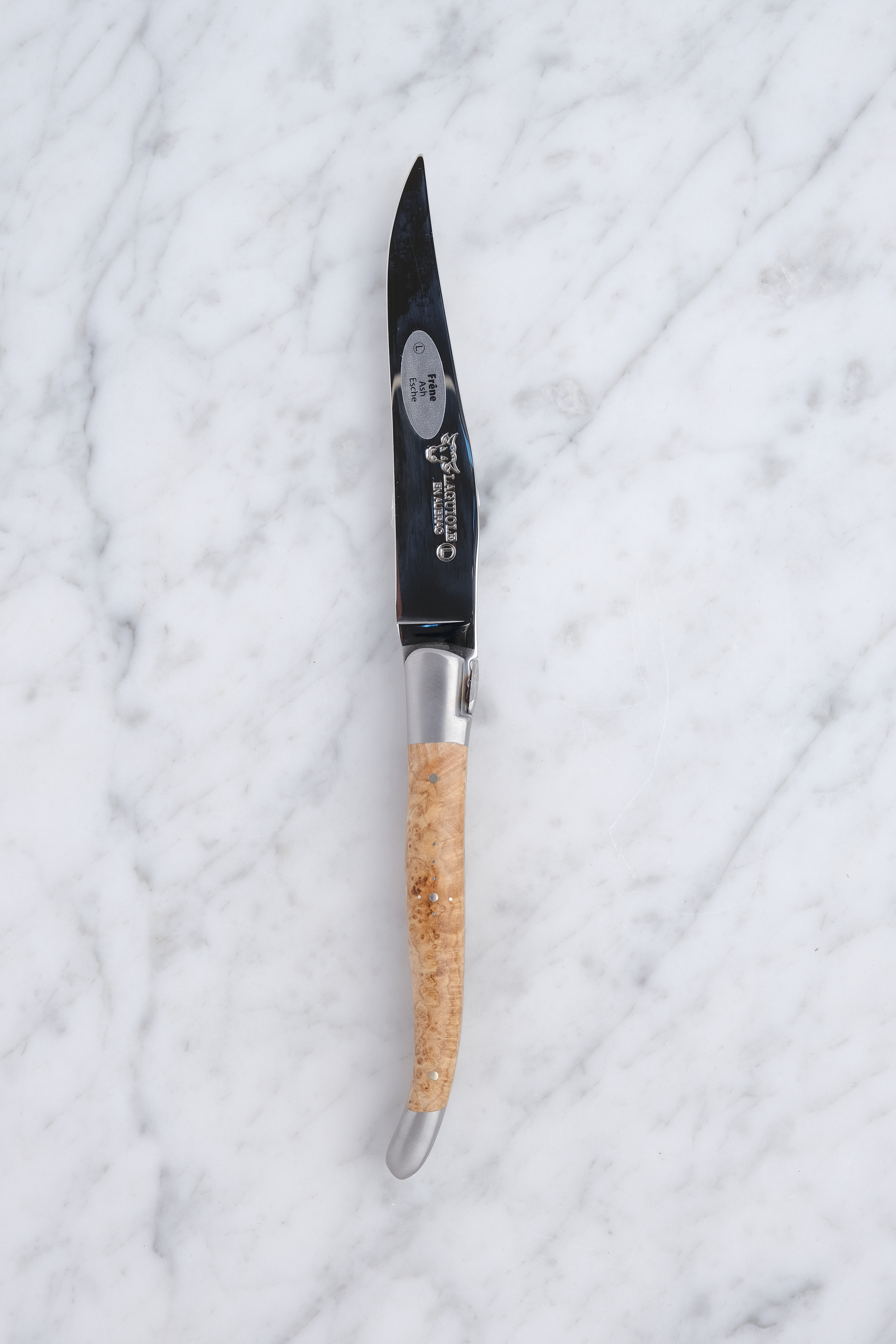Steak Knife - Black Ash Knot