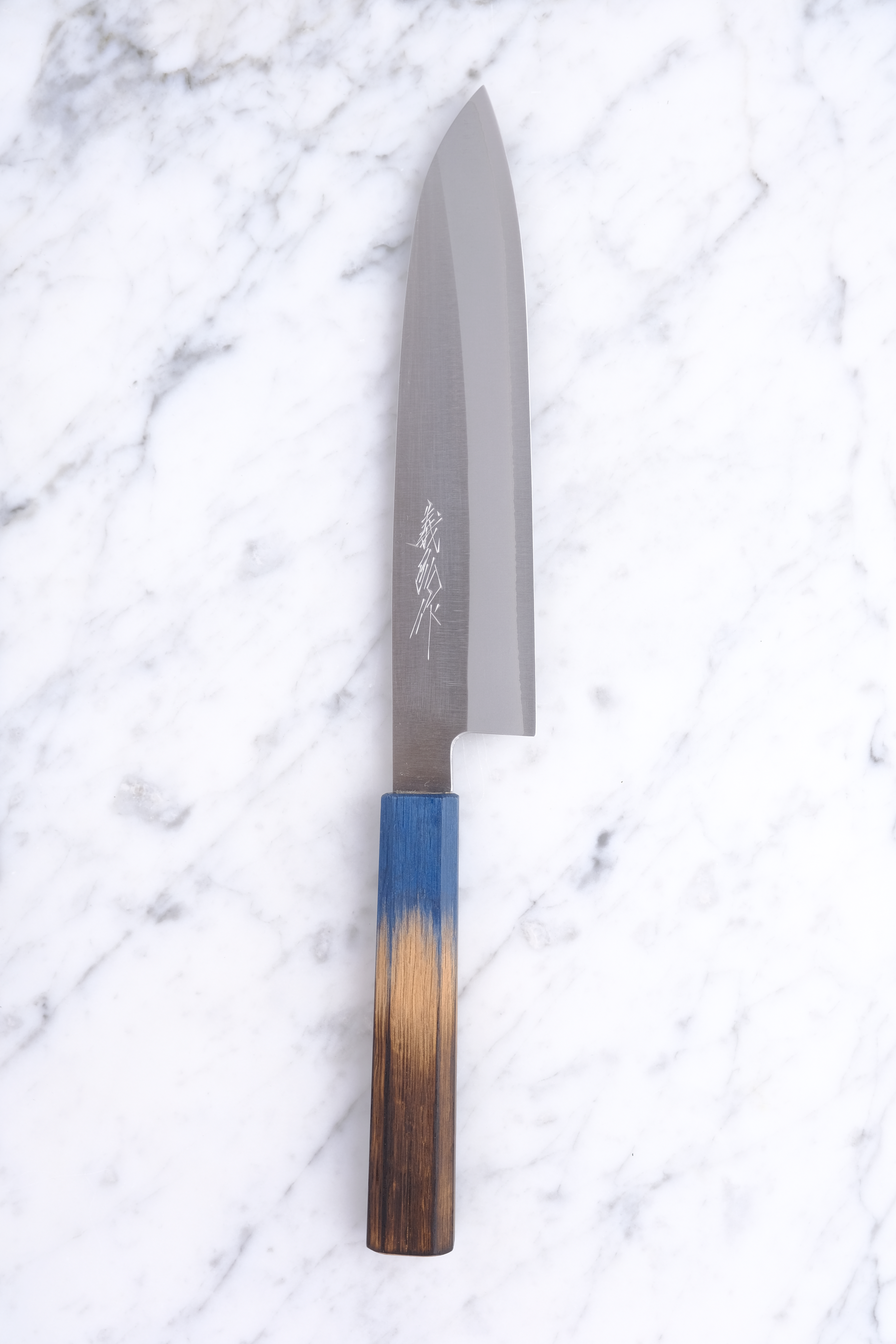 Anryu Tsushime 210mm. Gyuto blue #2