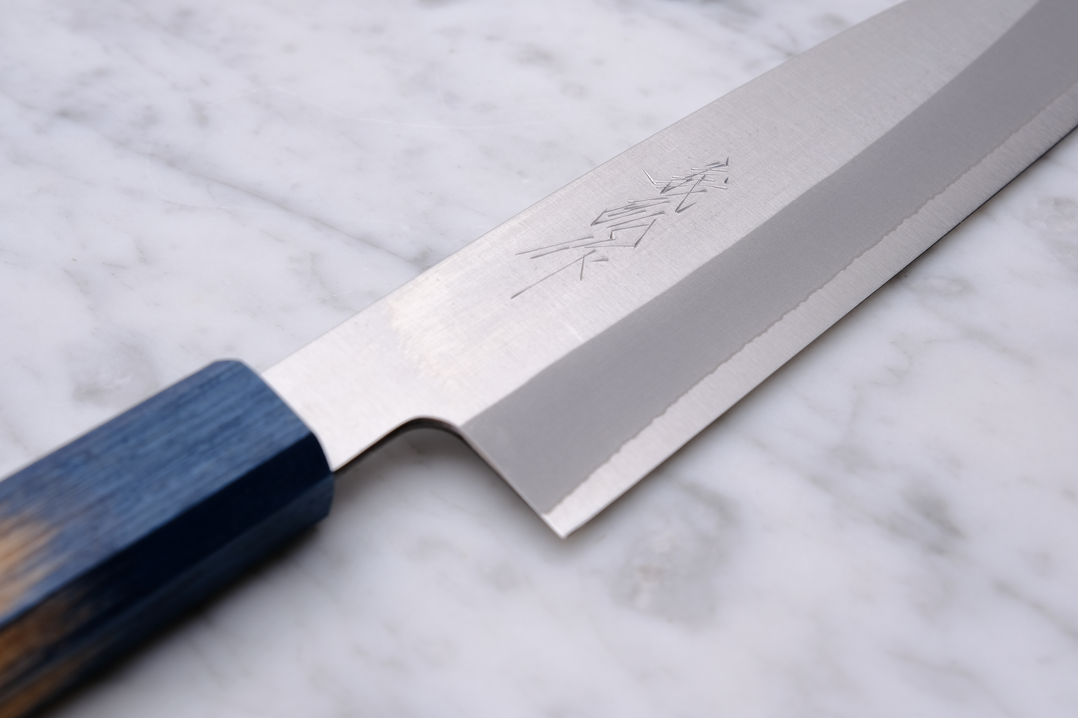 Anryu Tsushime 210mm. Gyuto blue #2