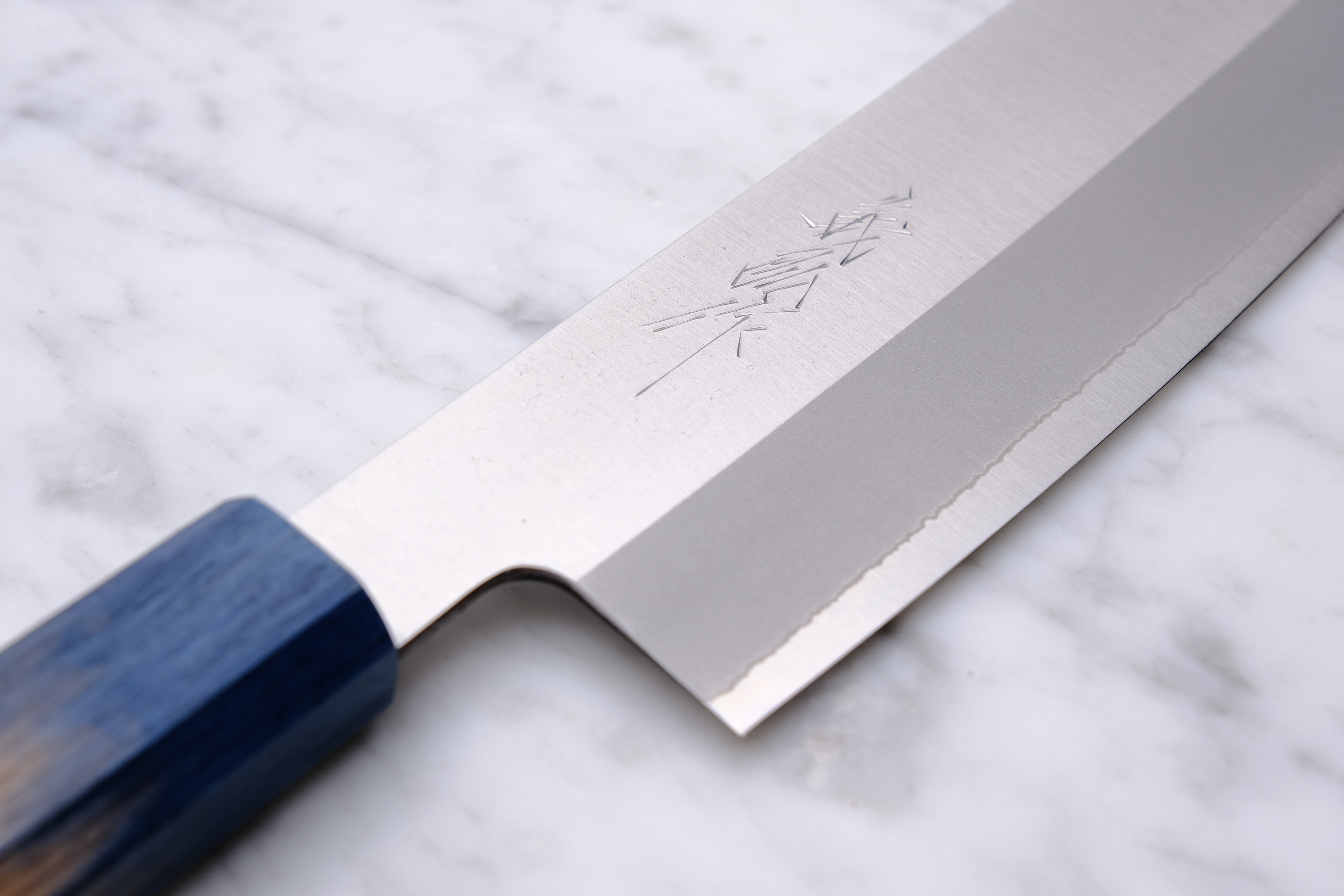 Anryu Tsushime 210mm. Gyuto blue #2