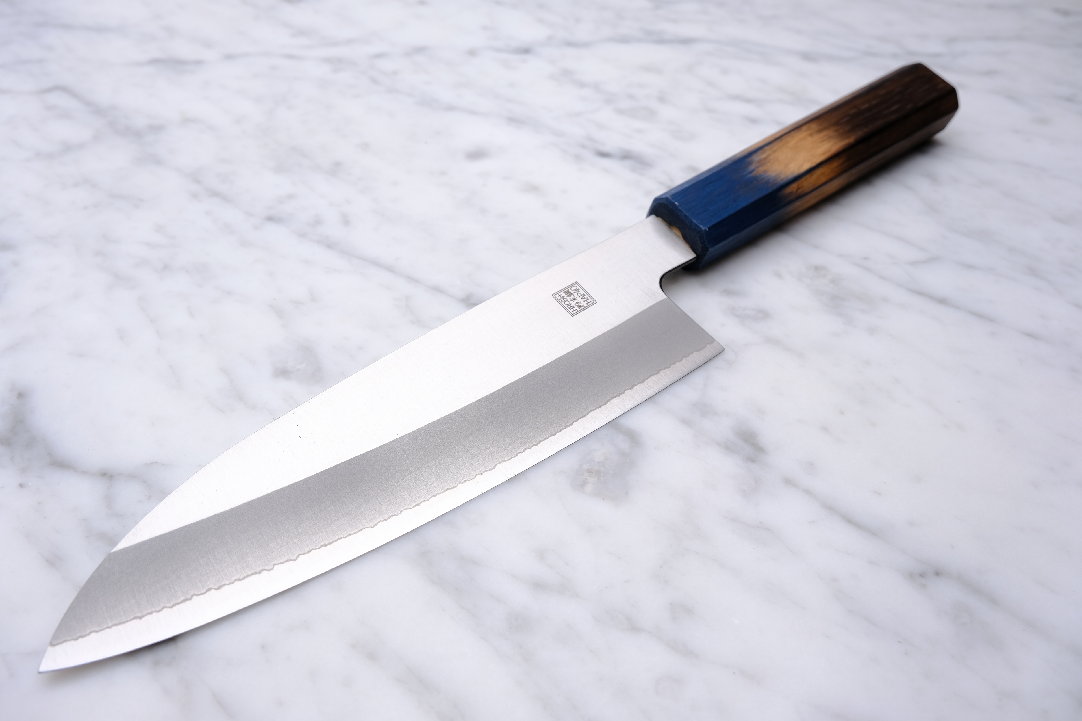 Anryu Tsushime 210mm. Gyuto blue #2