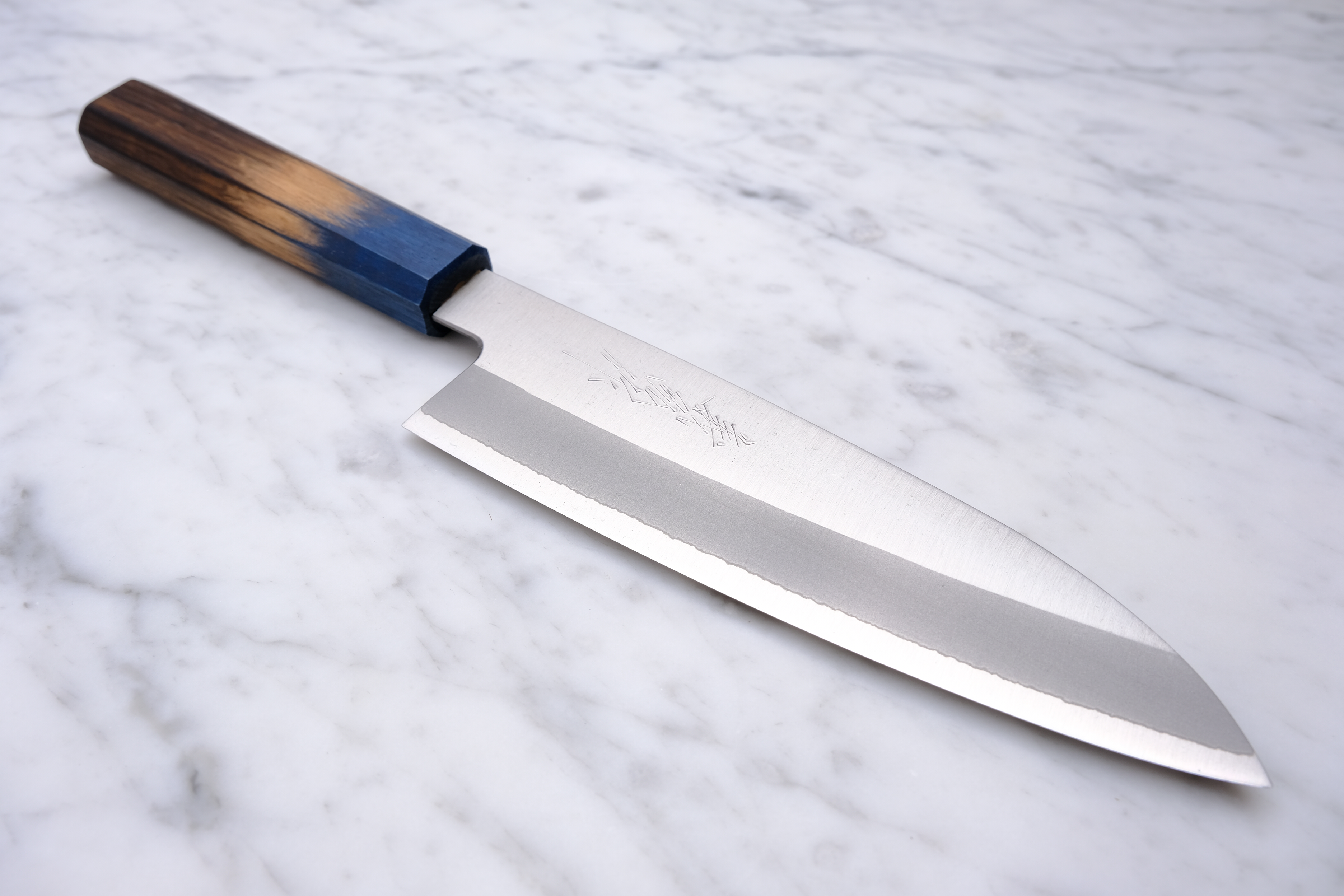 Anryu Tsushime 210mm. Gyuto blue #2