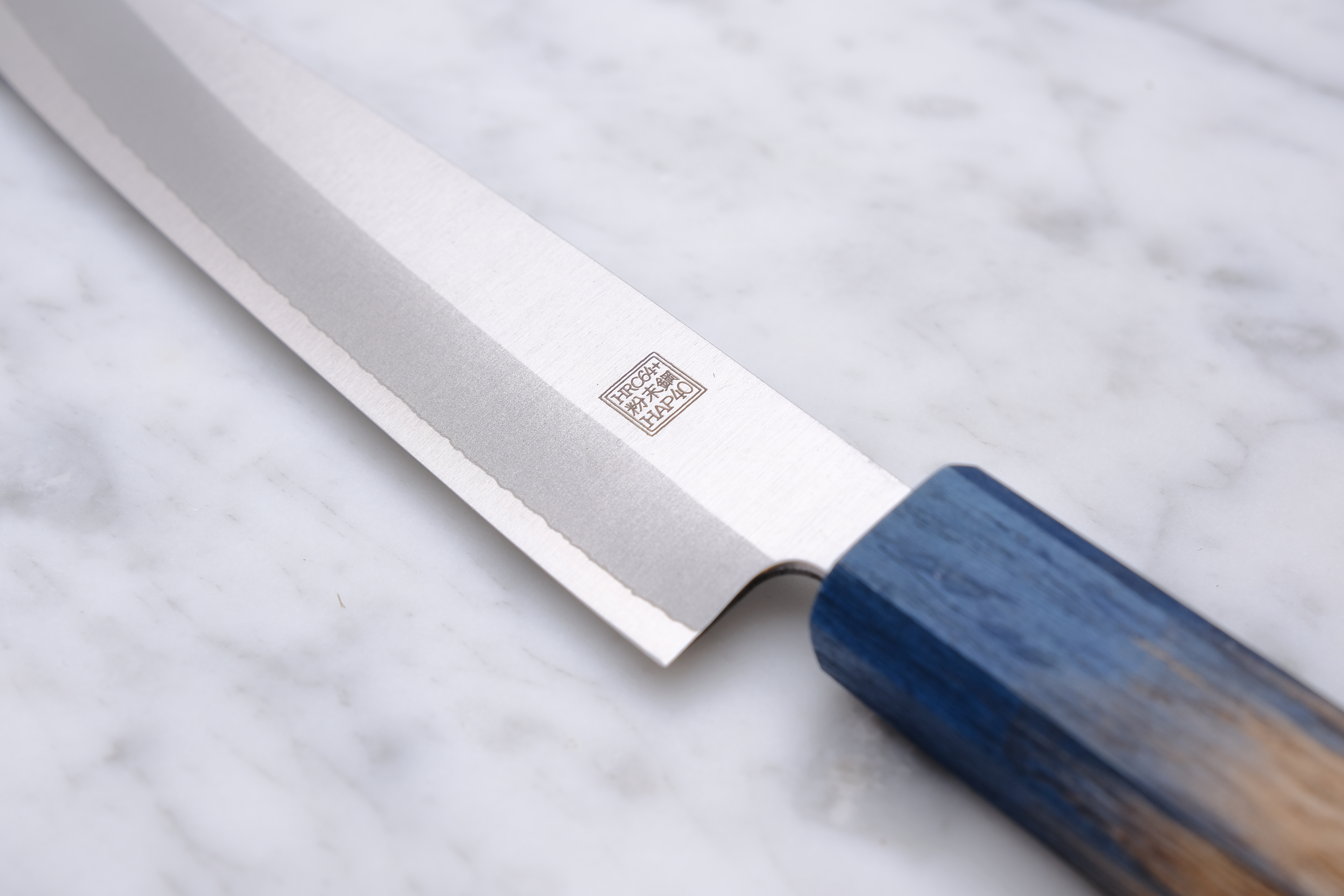 Anryu Tsushime 210mm. Gyuto blue #2