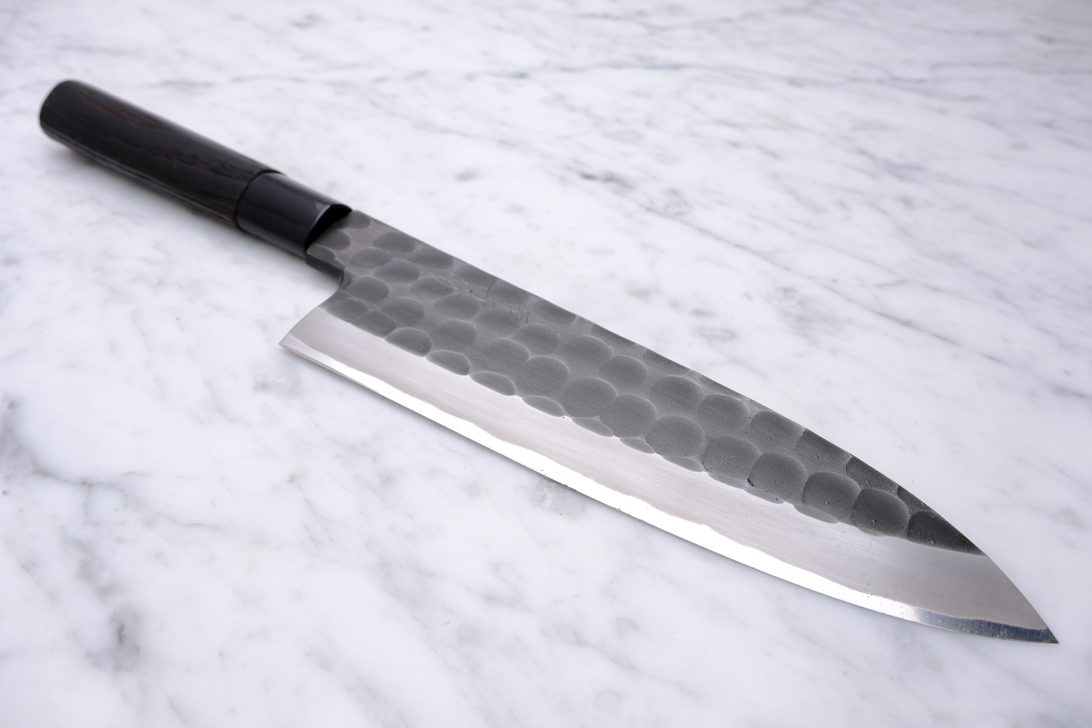 Yamatani Kurouchi Tsuchime 195mm Mioroshi Deba - Shirogami 2