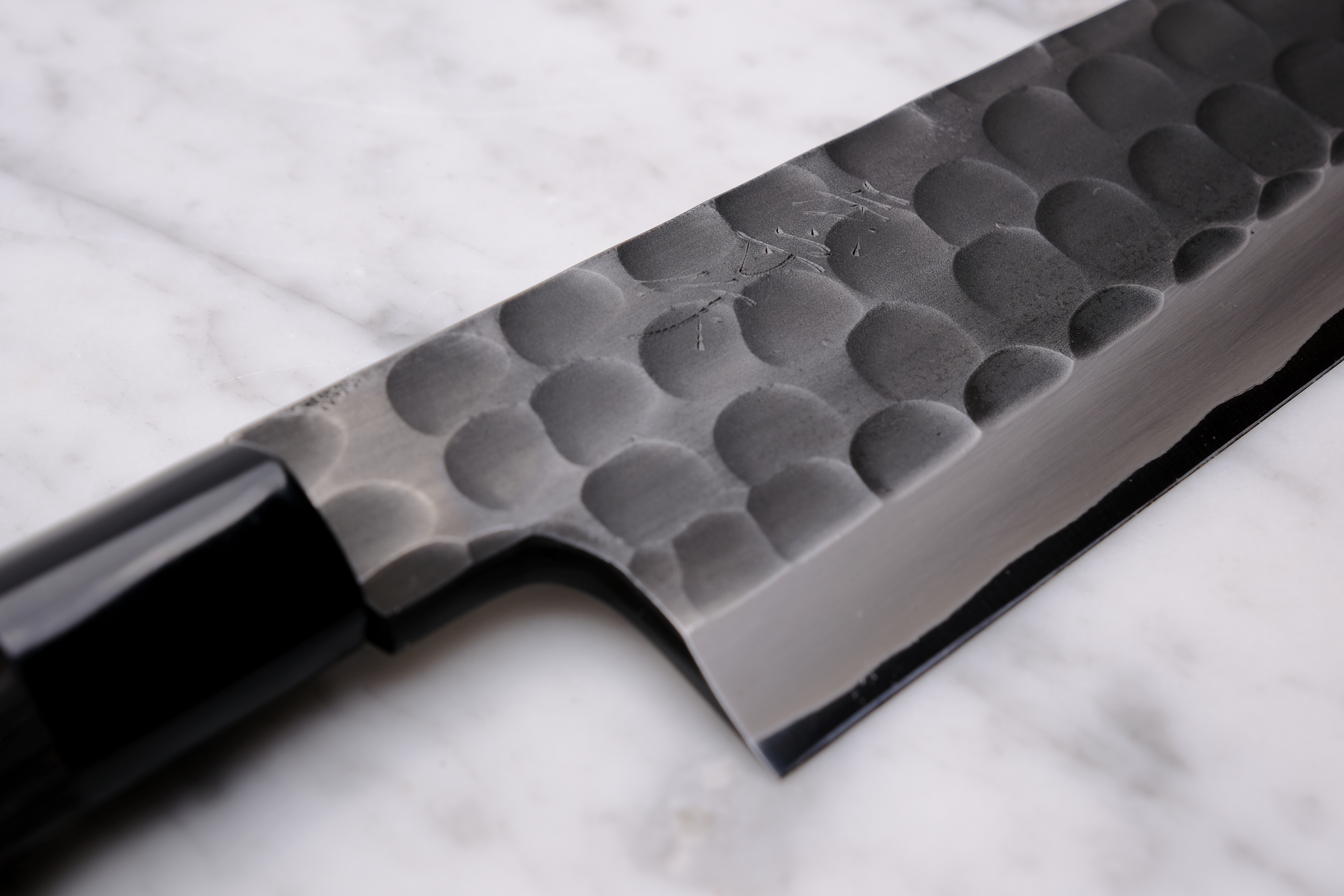 Yamatani Kurouchi Tsuchime 195mm Mioroshi Deba - Shirogami 2