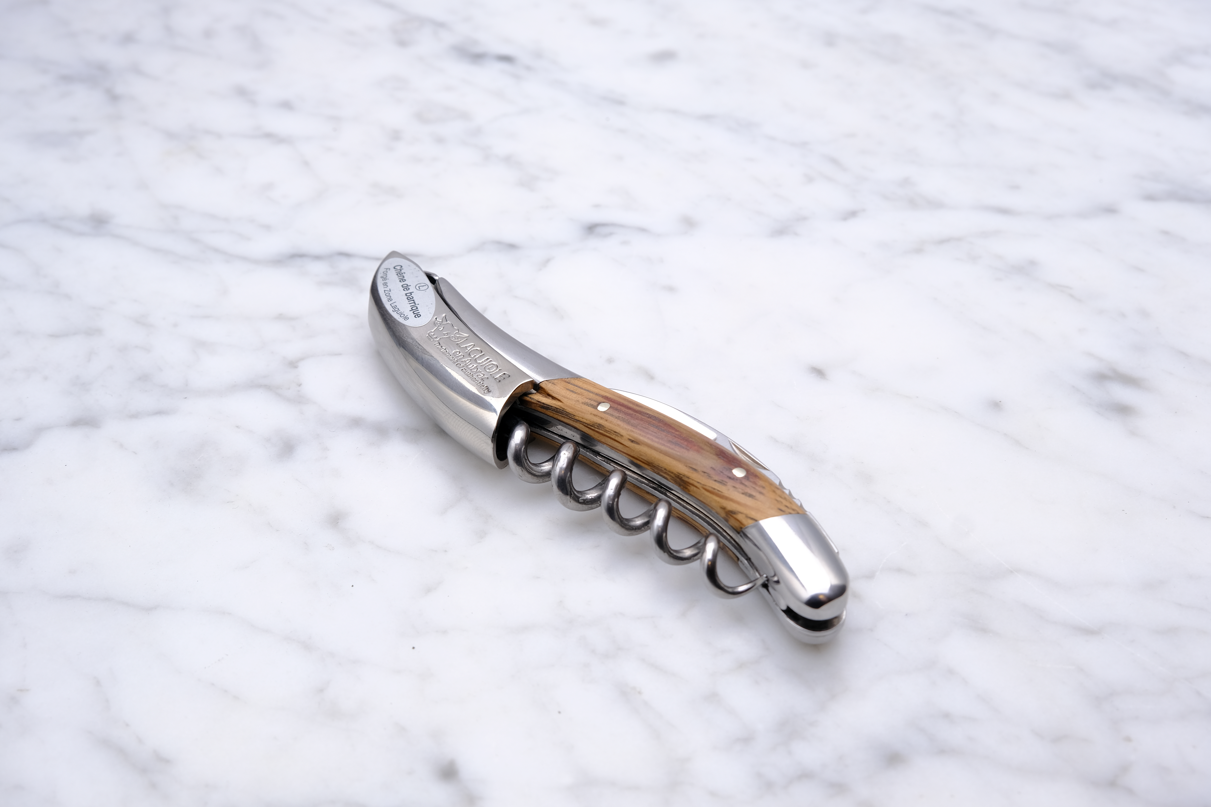 Corkscrew - Wine Barrel Wood Blank
