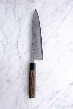 Wakui Kinjiro Damast Aogami 2 - 210 mm Gyuto