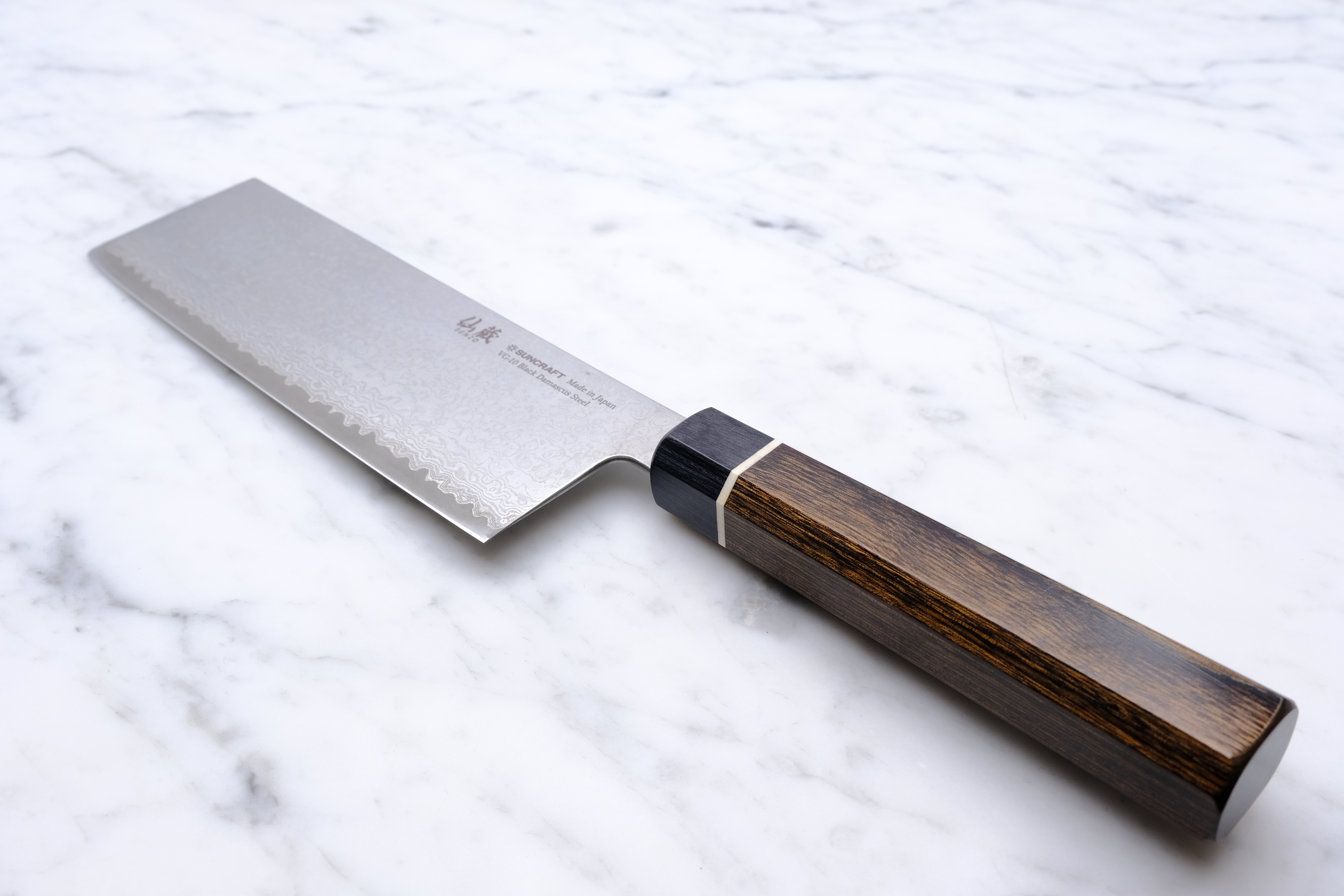 Suncraft Senzo Black - 170 mm Nakiri