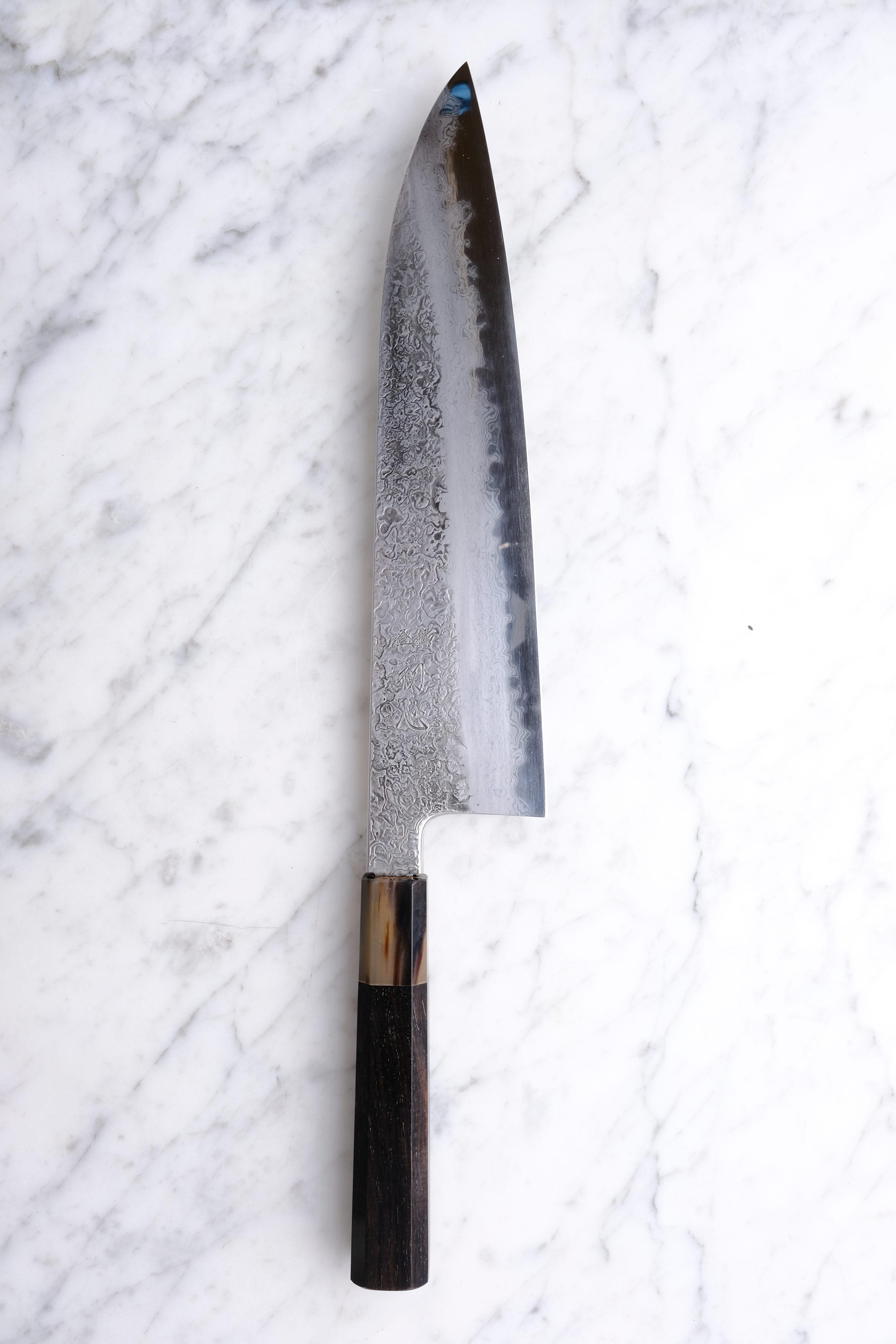 Masuda Yoshihide Migaki Aogami 1 Ibenholt - 240 mm Gyuto