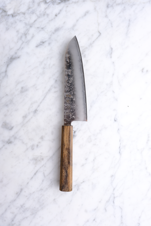 Hatsukokoro Ginrei Ginsan - 170 mm Santoku