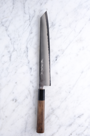 Sakai Kanechika White #1 Walnuss - 230 mm K-tip Slicer