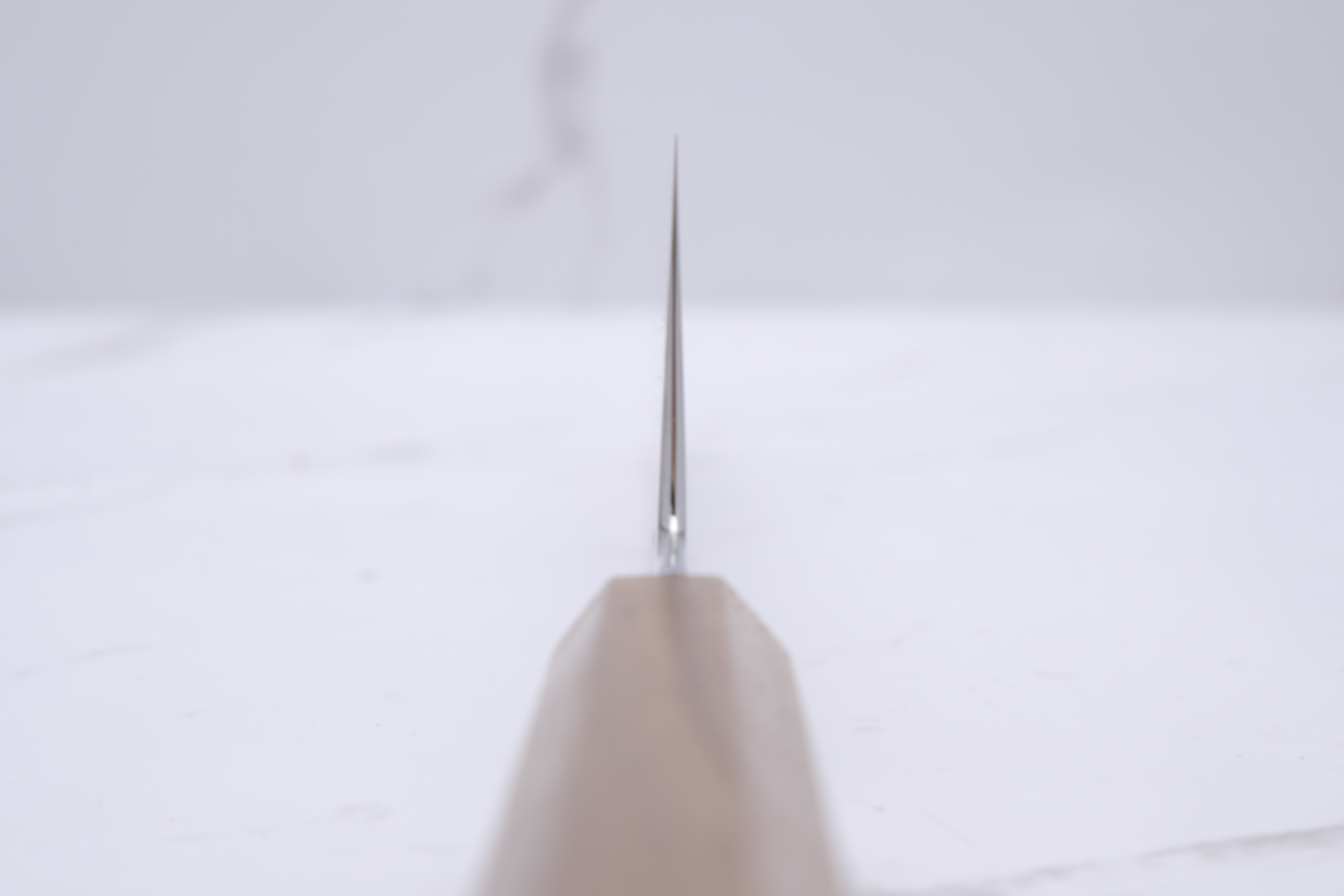 Yamato 'Kon-Gou' 210 mm Gyuto Weiß #2 – Walnuss